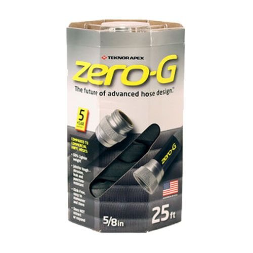 4001-25 - Zero-G 4001-25 8 Inch by 25 Feet Lightweight, Ultra Flexible, Durable, Kink-Free Garden Hose, 5, 5/8" x 25'