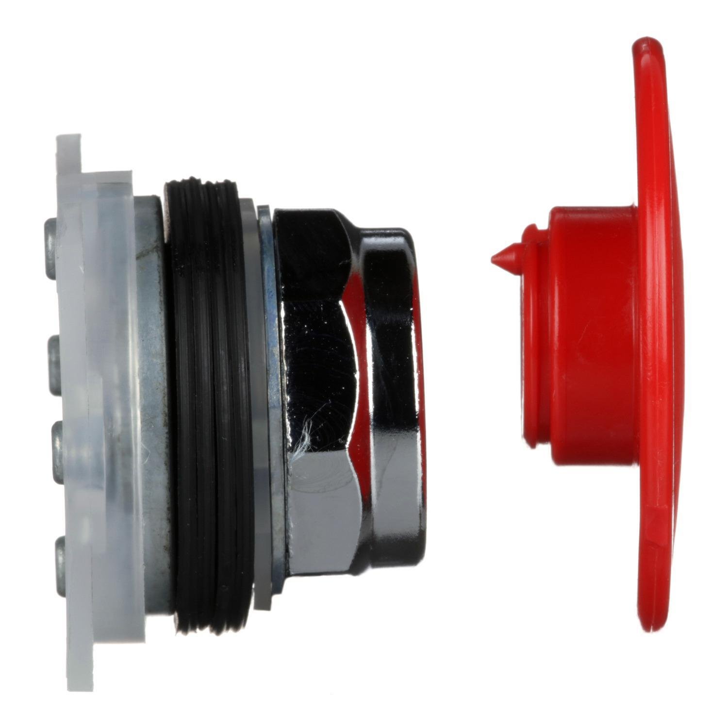 Picture of 9001KR5R - 30mm Push Button, Type K, mushroom button operator, 2.25 inch diameter, plastic red cap