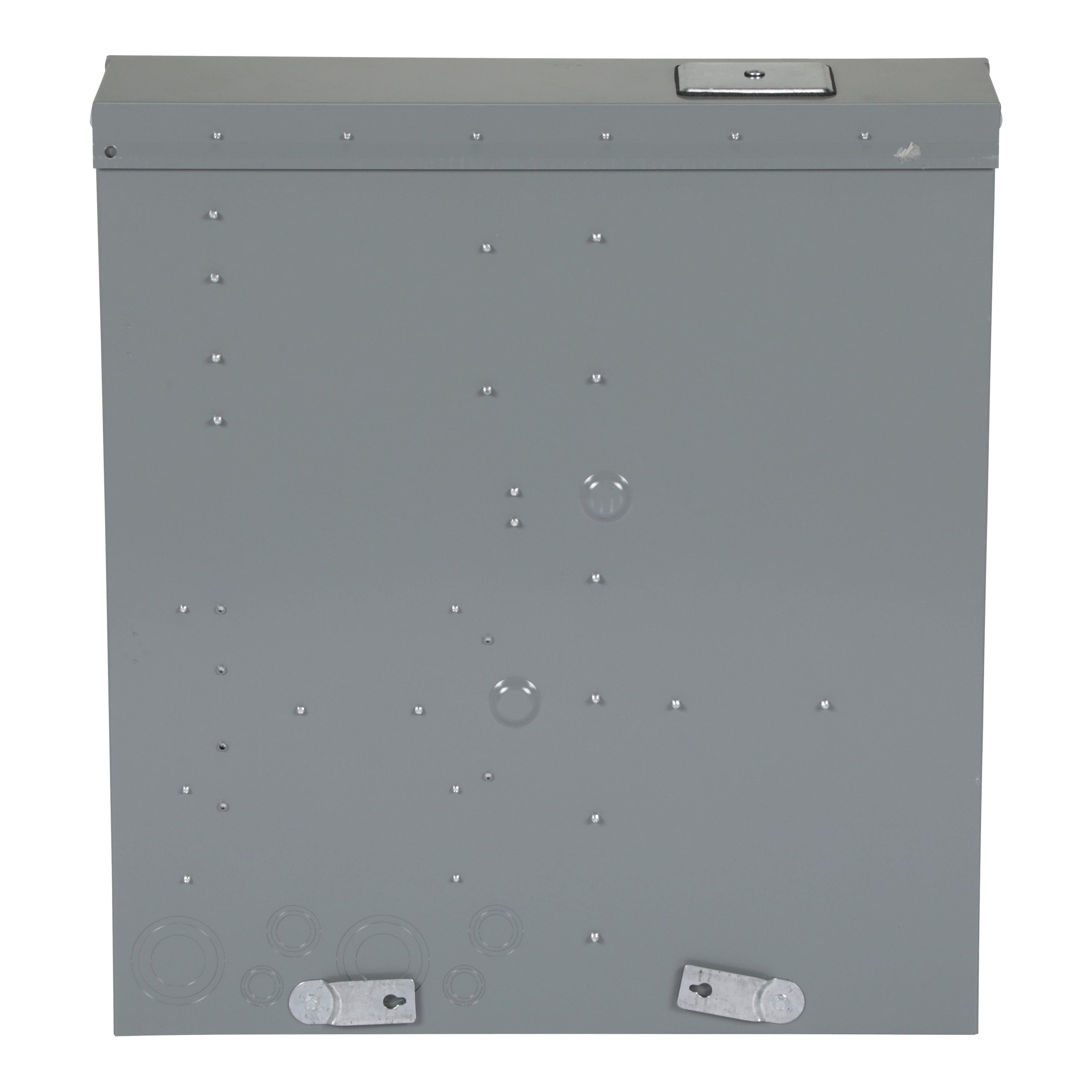 Picture of QC816D400SL - Meter mains, QO, CSED, ringless socket, 400A, surface mount, maximum 8 spaces, 16 circuits, Class 320 with lever bypass