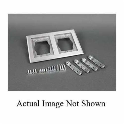 Picture of 828TCAL - Omnibox® Double Gang Rectangular Aluminum Carpet/Tile Flange