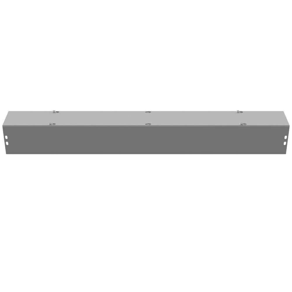 Picture of 4436-GSC1-NK - 4X36x4 Screw Cover Wireway Type 1 UL Listed Steel No Knockouts ANSI 61 Gray