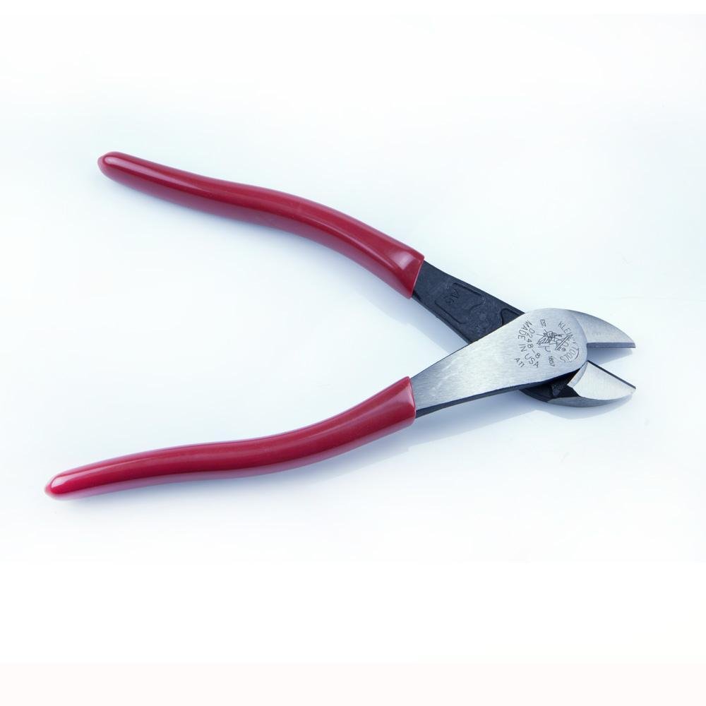 Picture of D248-8 - Diagonal Cutting Pliers, Angled Head, Short Jaw, 8-Inch