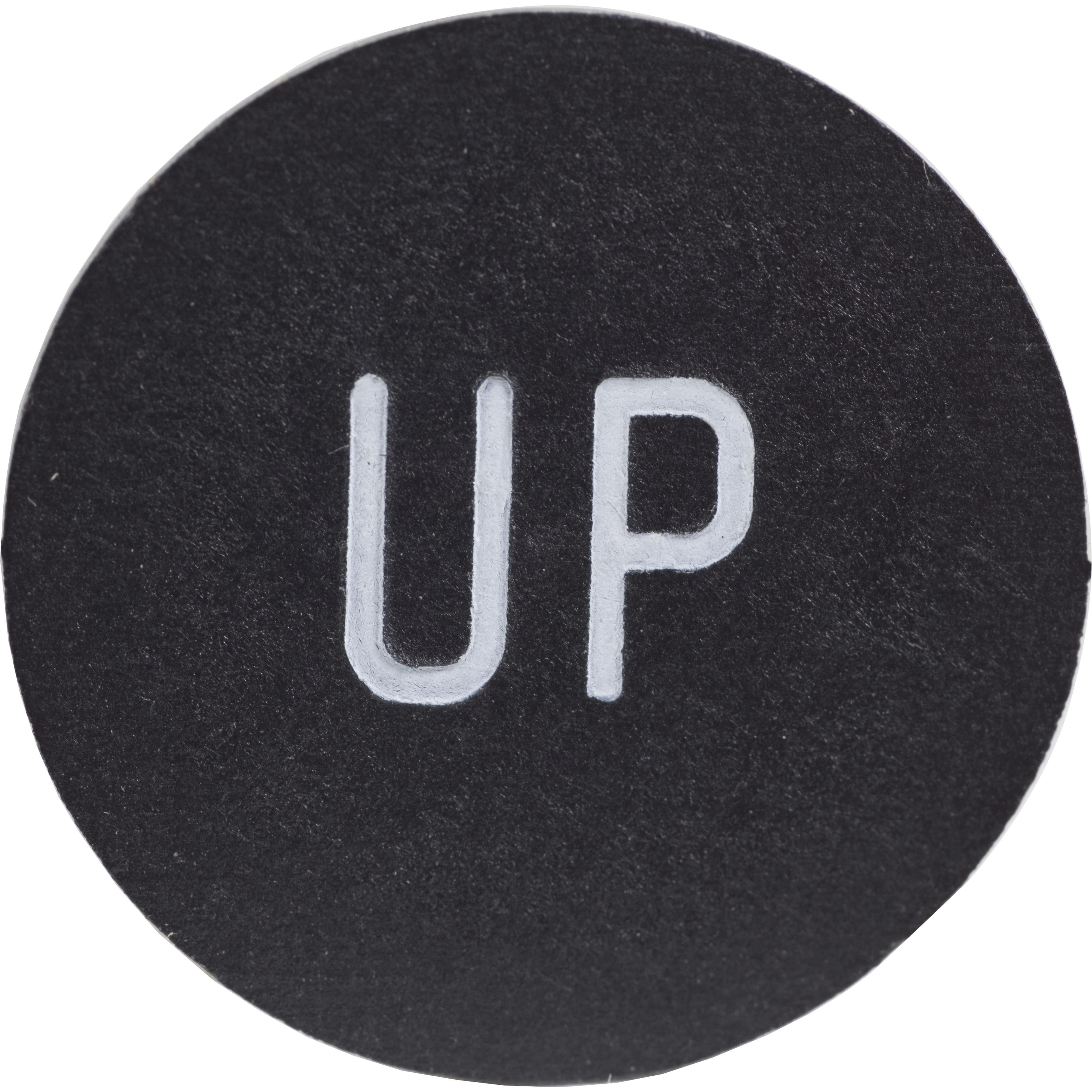 9001B253 - PUSH BUTTON LEGEND PLATE 30MM T-B