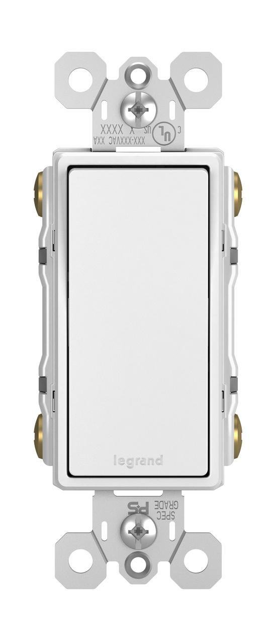 TM874-W - radiant® 15A 4-Way Switch, White