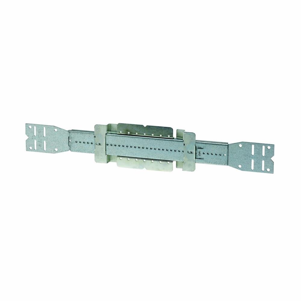 BB216TS - Eaton B-Line series box support fasteners, Wall studs, 1" Height, 1" Length, 1" Width, 0.664lbs, Stud spacing: 11" to 18", Telescoping slider bracket, Pre-galvanized