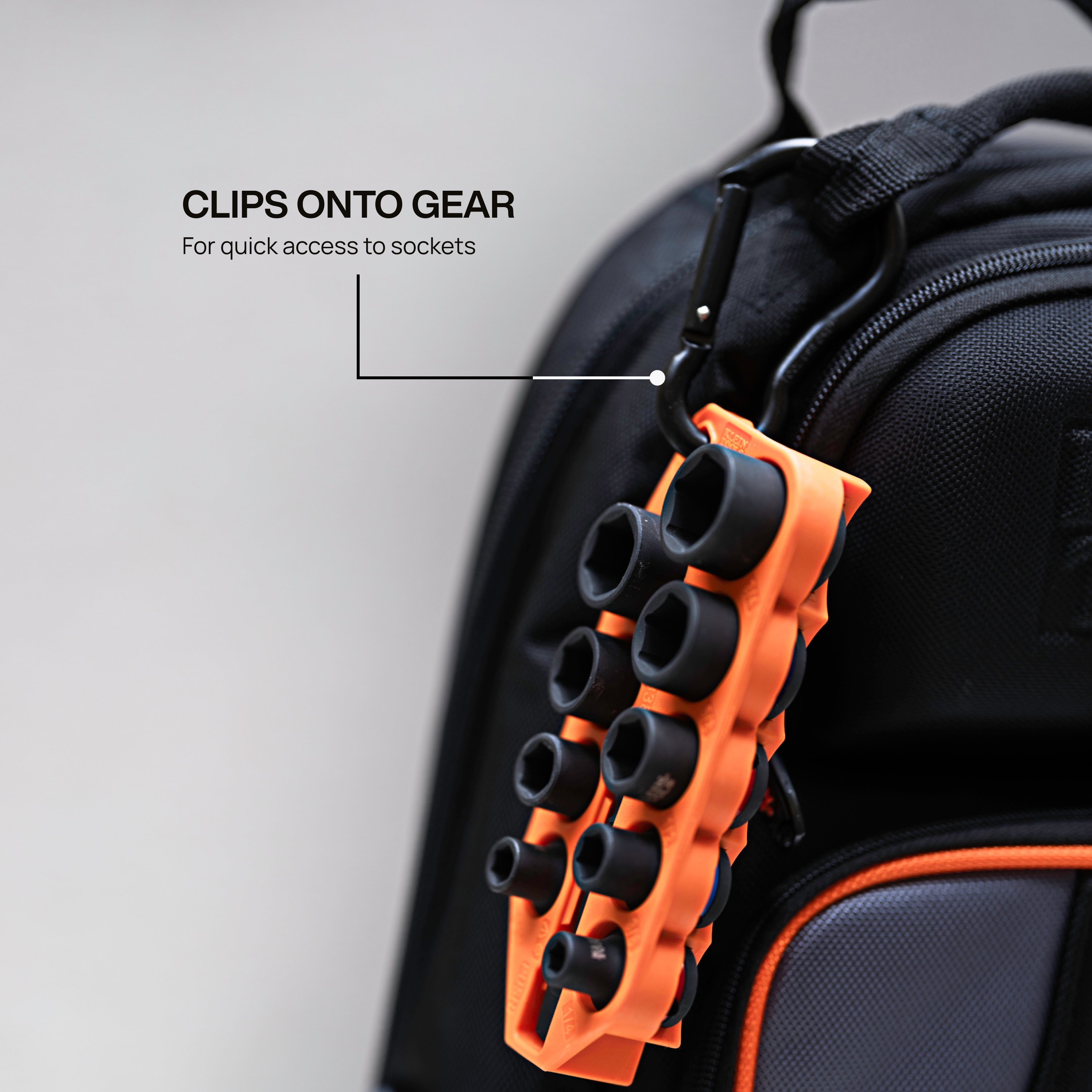 Picture of KLE 33809, 10-Piece Impact Socket Set