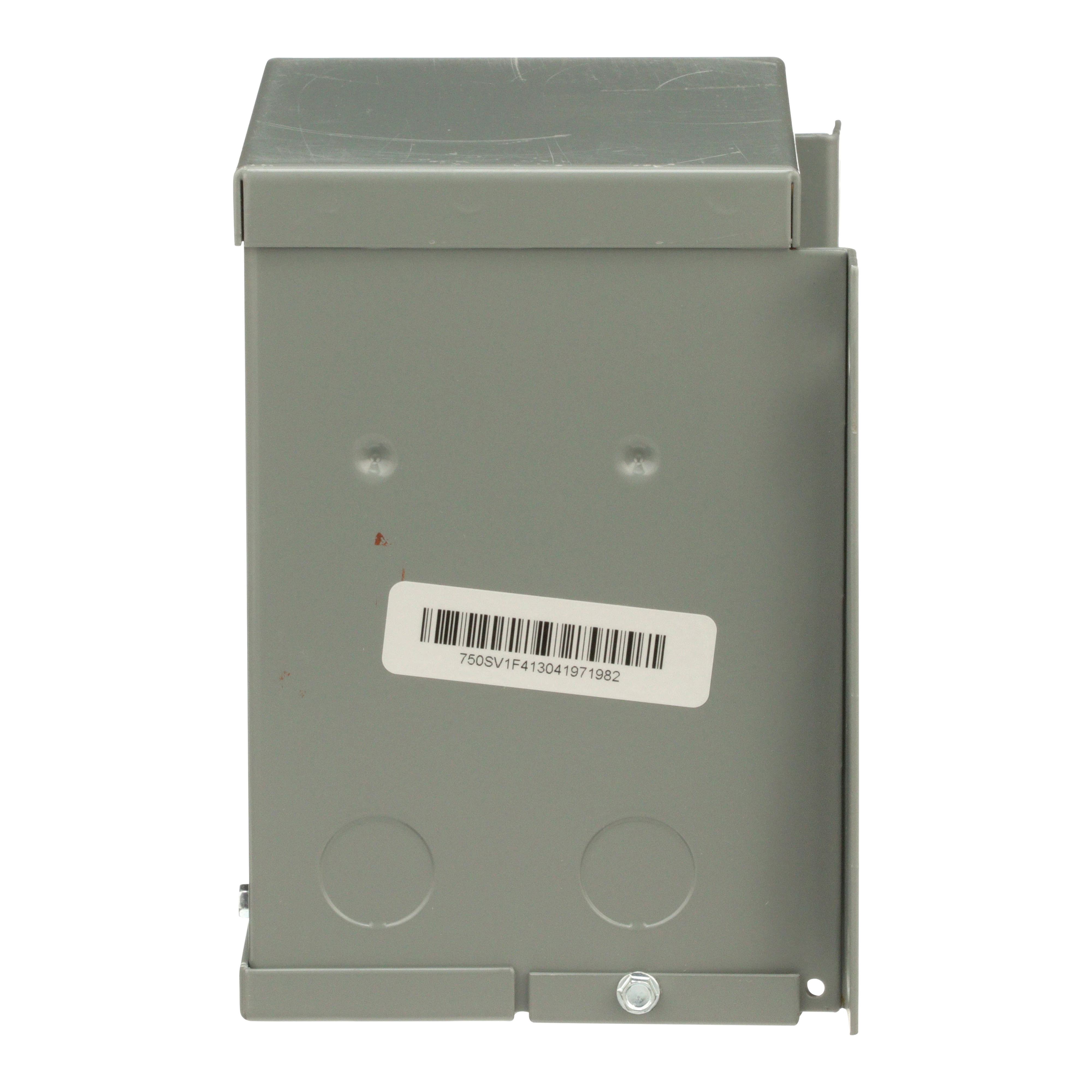 Picture of 750SV1F - [TAA] Transformer, dry type, encapsulated, 0.75kVA, 1 phase, 240x480V primary, 120/240V secondary, 6A, 55C rise