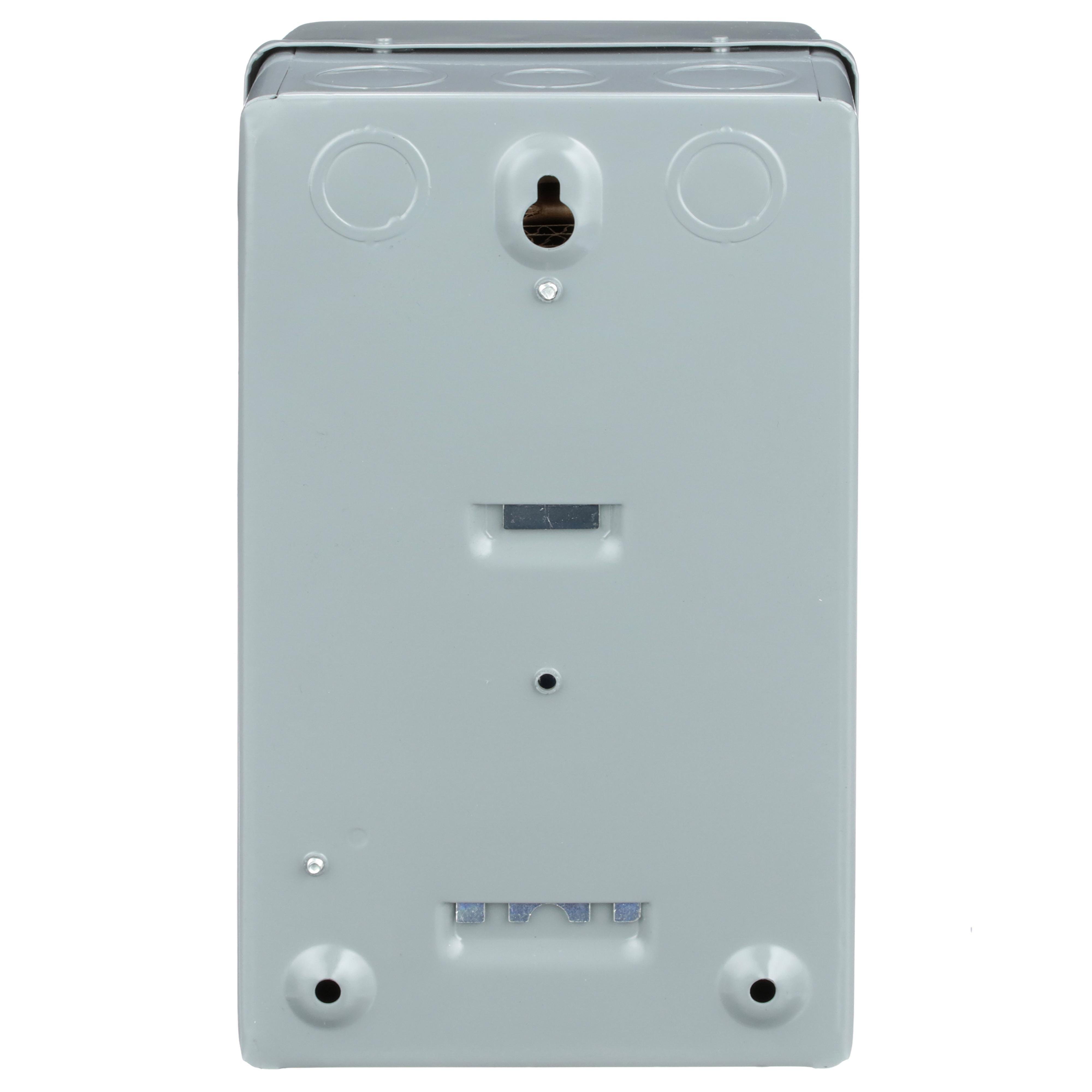 Picture of 8536SCG2V03 - NEMA Motor Starter, Type S, nonreversing, Size 1P, 36A, 5 HP at 230 VAC, 5 kA SCCR, 1 phase, 2 pole, melting alloy, 240 VAC coil, NEMA 1 [TAA]