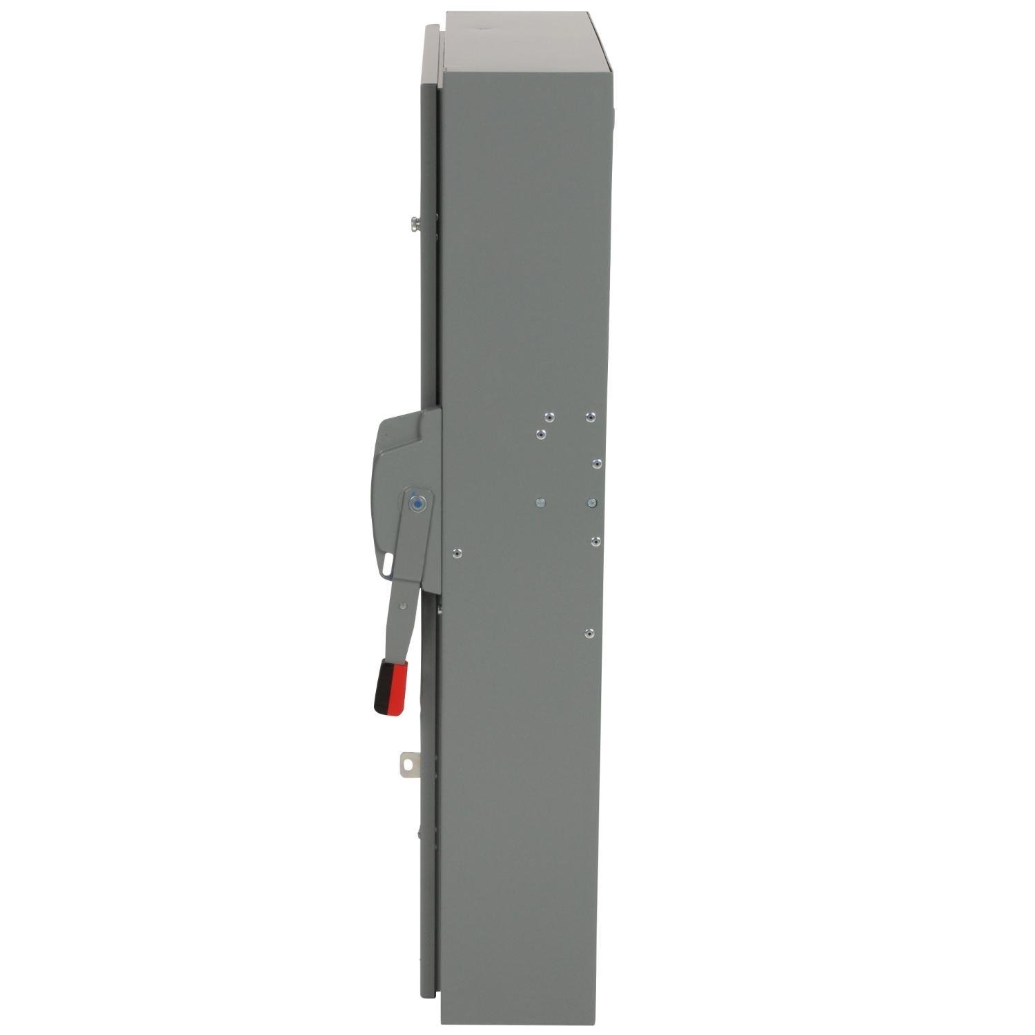 Picture of H366N - Safety switch, heavy duty, fusible, 600A, 4 wire, 3 pole, 1 neutral, 500hp, 600VAC/DC, NEMA 1