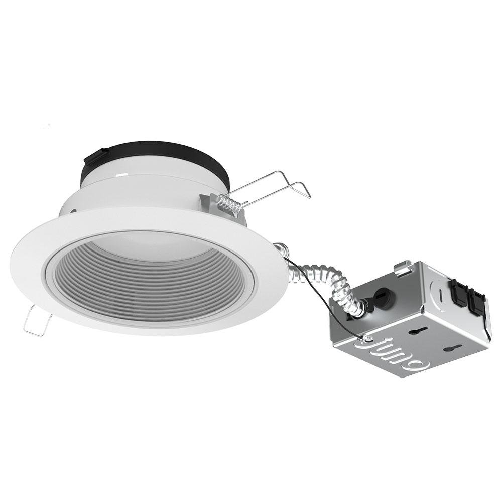 JPDZ5 DC ALO10 SWW5WD 90CRI 120FRPC WWH - Podz™ Series  5" Canless Downlights for New Construction or Remodel installations