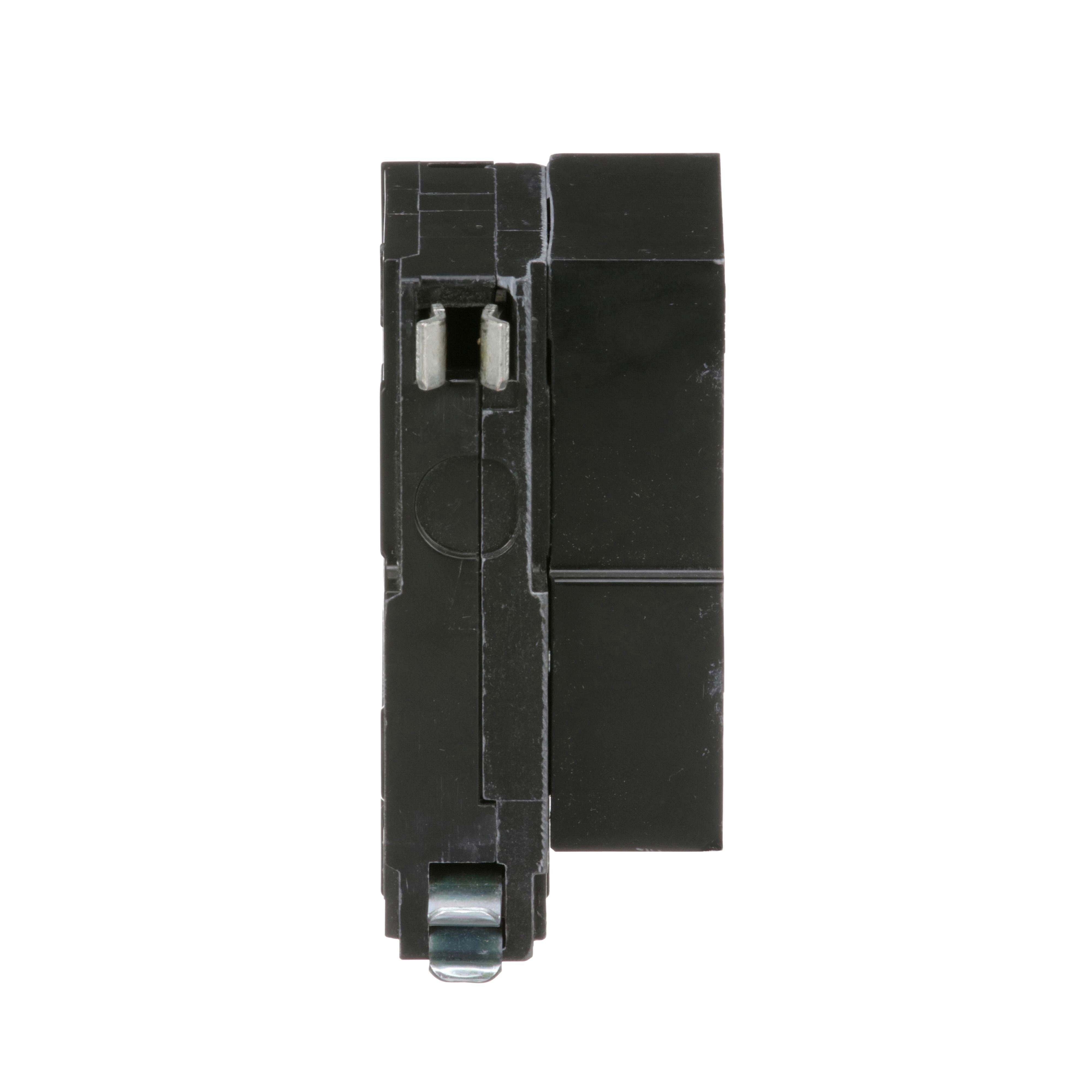 Picture of QO1201021 - Mini circuit breaker, QO, 20A, 1 pole, 120/240VAC, 10kA, plug in, AC shunt