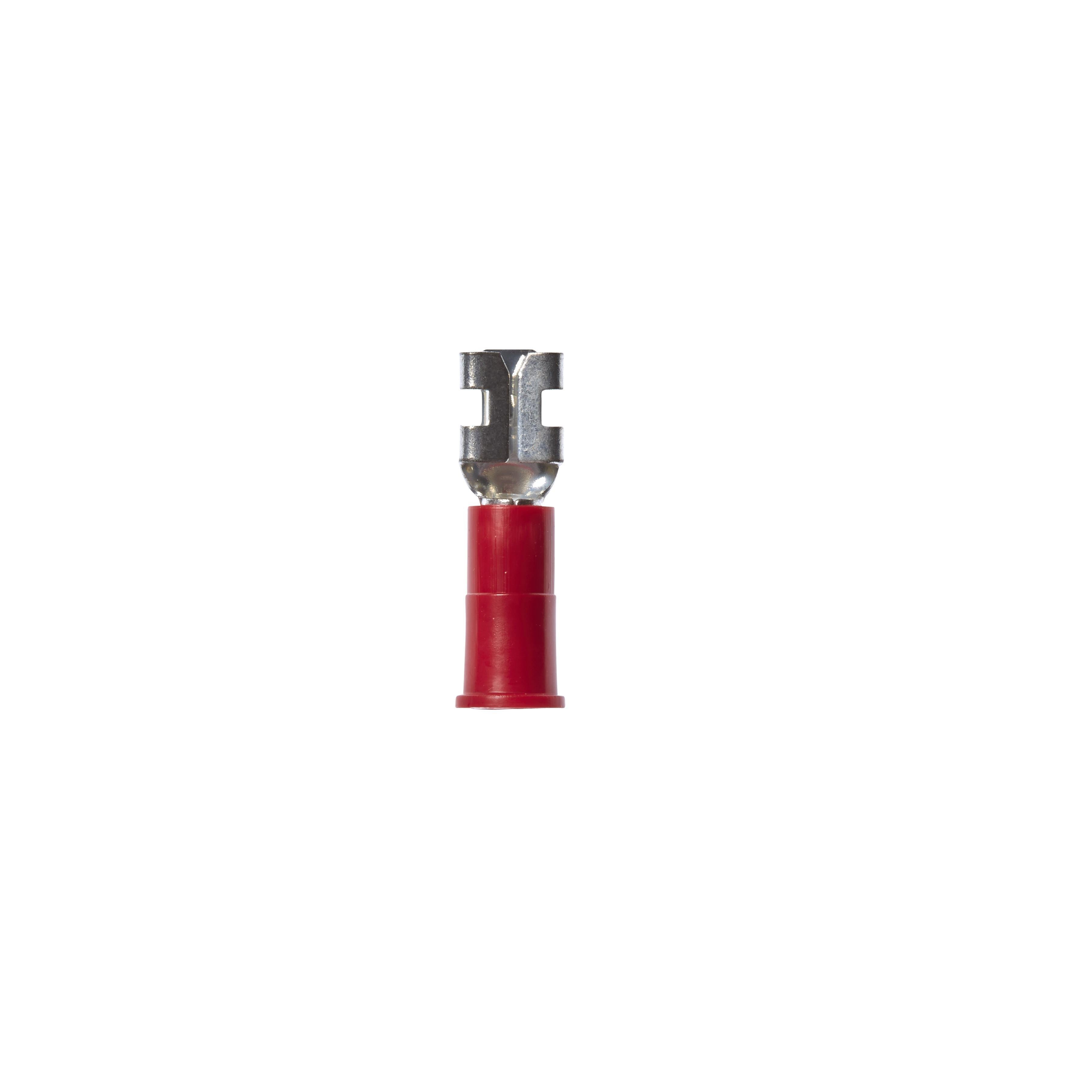 FDV18-250Q - 3M™ Highland™ Vinyl Insulated Female Disconnect Terminal FDV18-250Q, AWG22-18, 25/bag