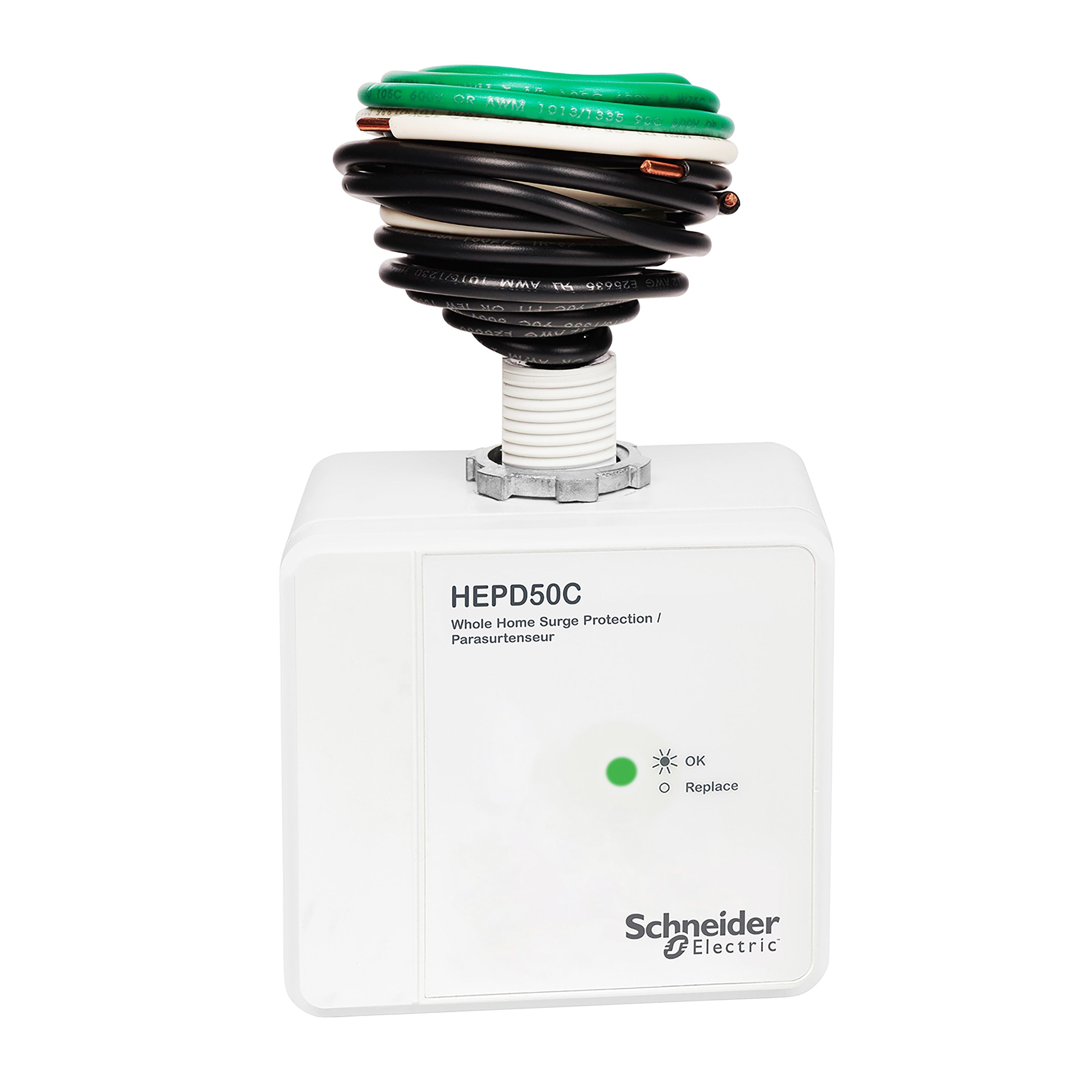 Picture of HEPD50W - Surge protection device, HEPD, 50kA, 120/240VAC, 1 phase, 3 wire, SPD type 1, wholesale