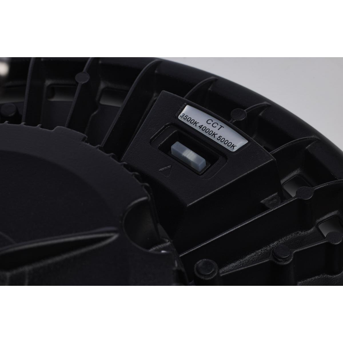 Picture of 65-771R3 - LED UFO Highbay Cct & Watt Adj Wattage 150W/175W/200W And Cct Selectable 3K/4K/5K Led Ufo High Bay; 120-347 Volt; Black Finish