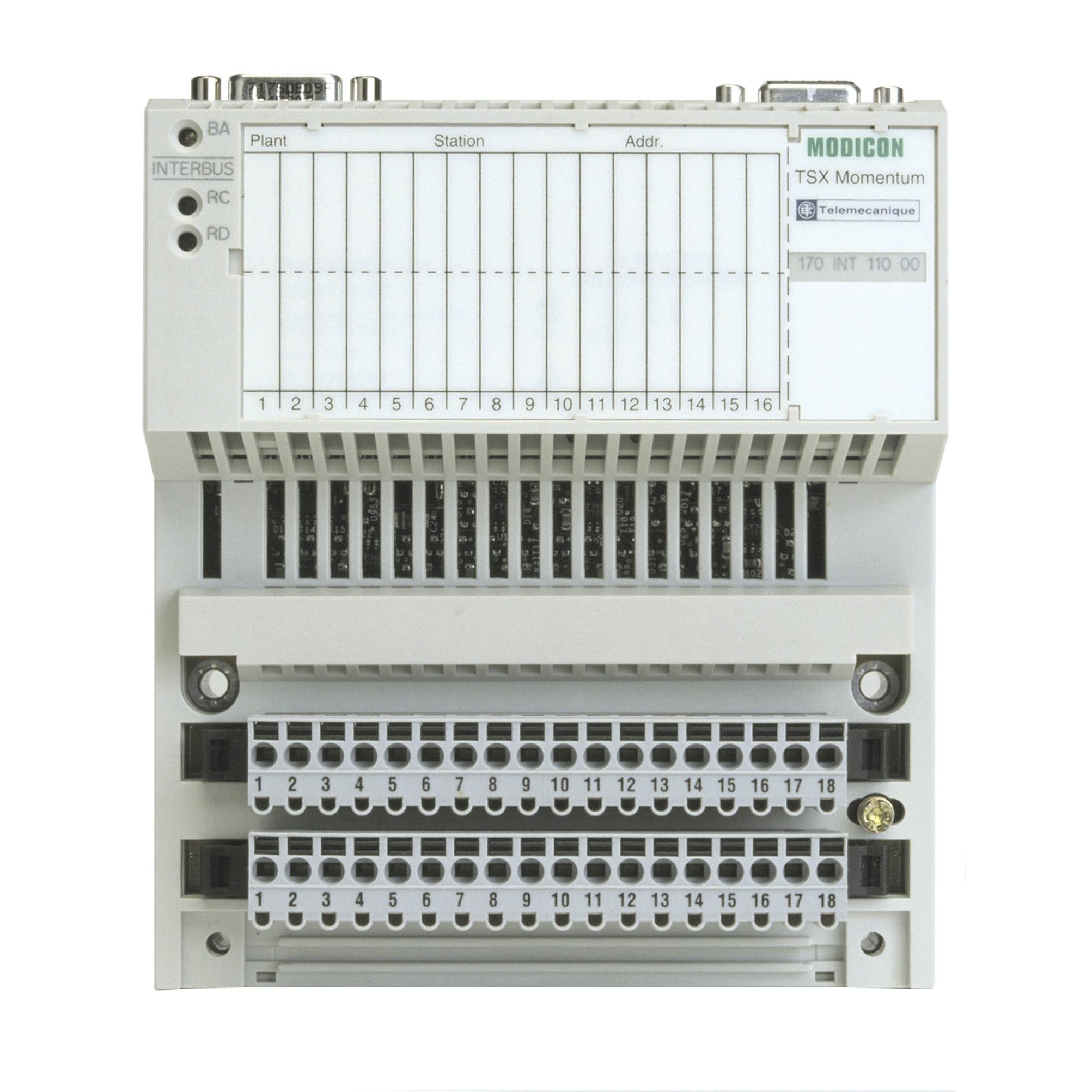 170INT11000 - Modicon Momentum - Interbus communication adaptor - twisted pair