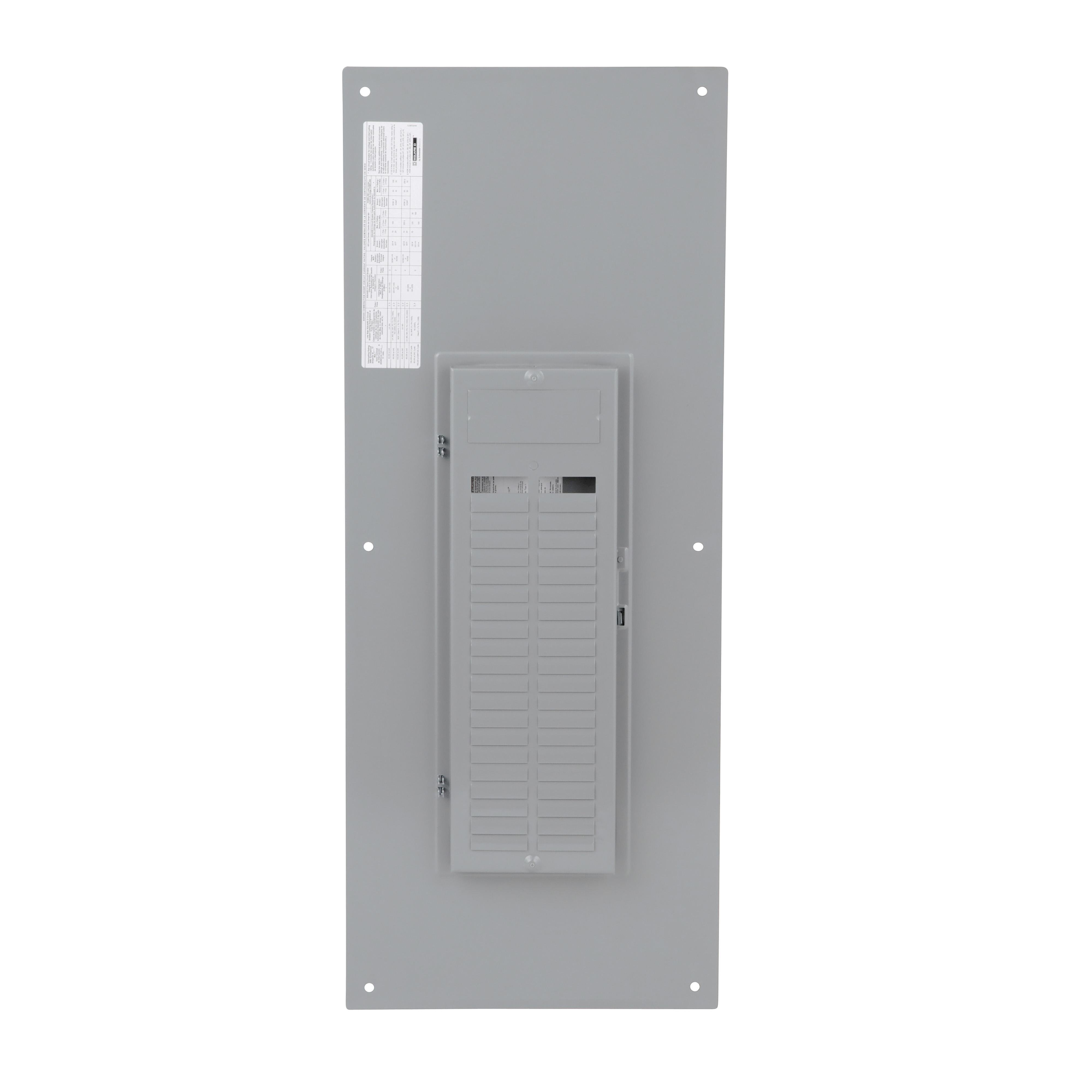 Picture of QOC42UF - Replacement cover, QO, for 42 space load center, flush, gray