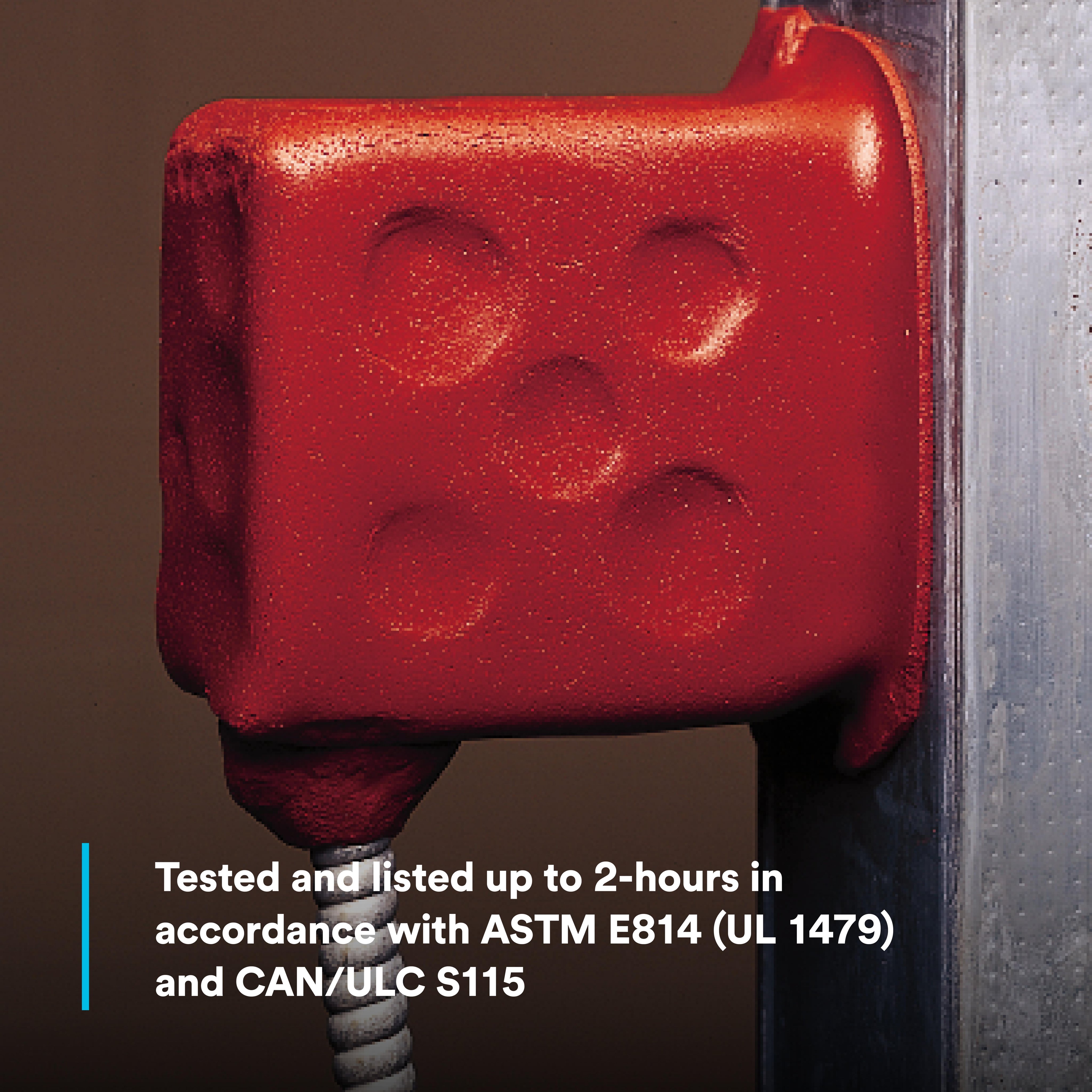 Picture of MPP+7"x7" - 3M Fire Barrier Moldable Putty Pads MPP+, 7 in x 7 in, 20/case