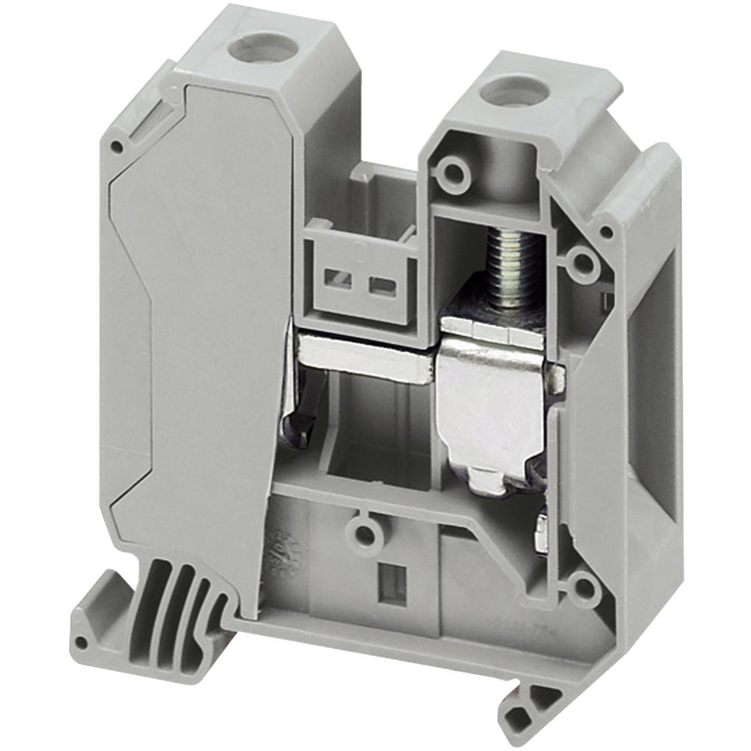 NSYTRV352 - Terminal block, Linergy TR, grey, 35mm², passthrough, 2 points, set of 10