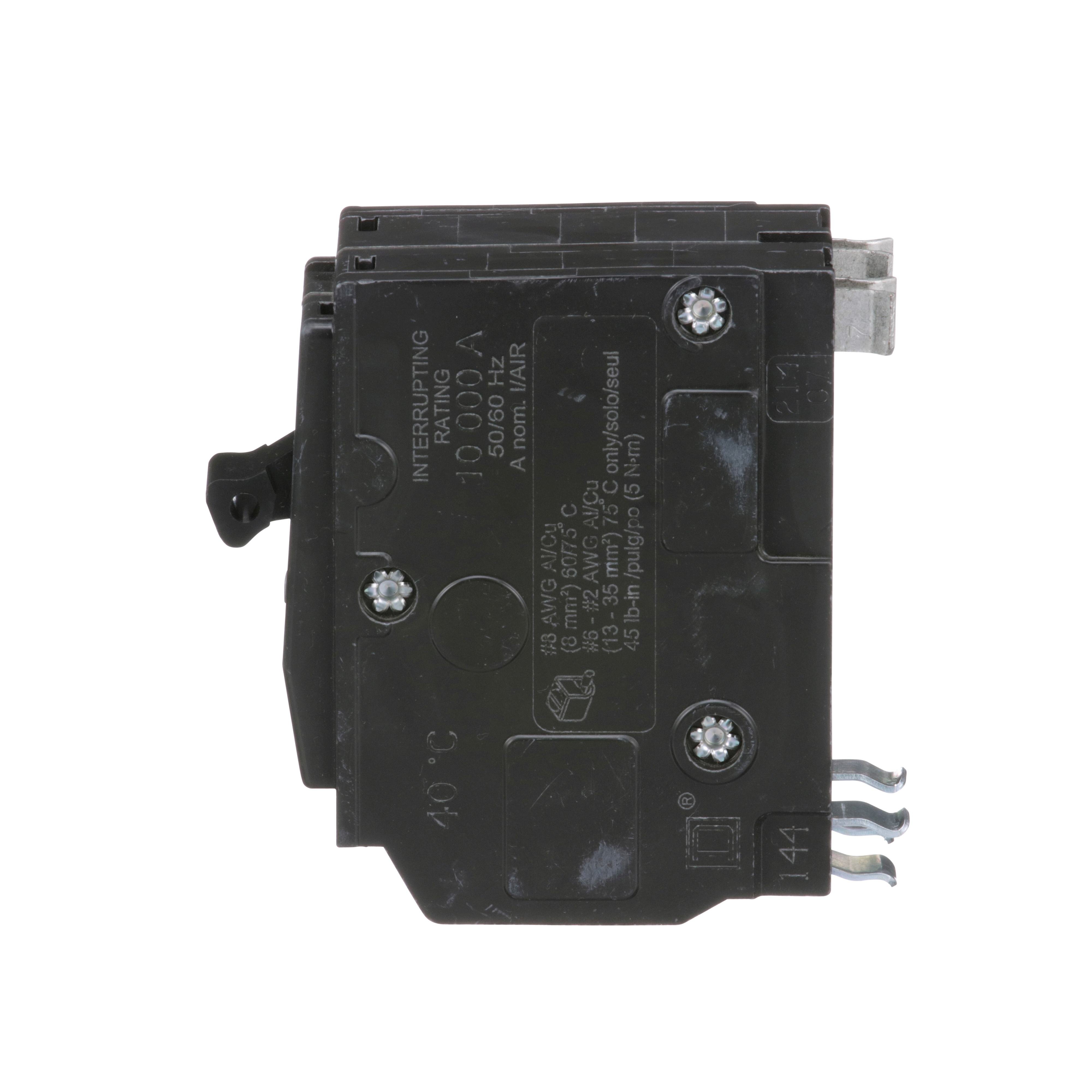 Picture of QO270 - Mini circuit breaker, QO, 70A, 2 pole, 120/240VAC, 10kA, plug in