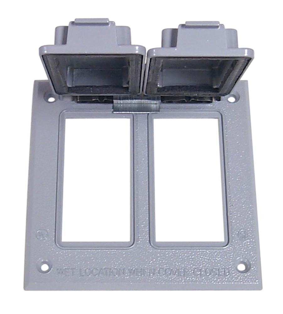 WCV2GFI - Vertical GFCI Double Gang Cover