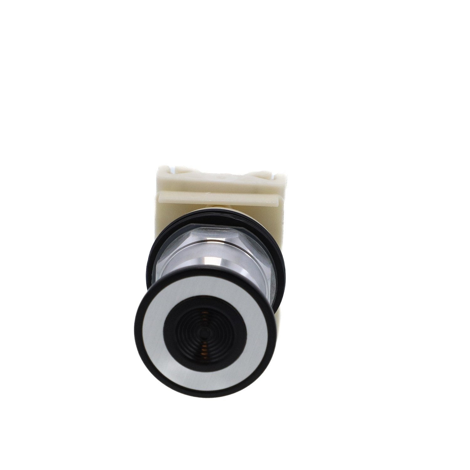 9001KR8P1G - Illuminated push-button head, Harmony 9001K, metal, mushroom 41mm, green, 30mm, 3 positions, return to center, 110-120V