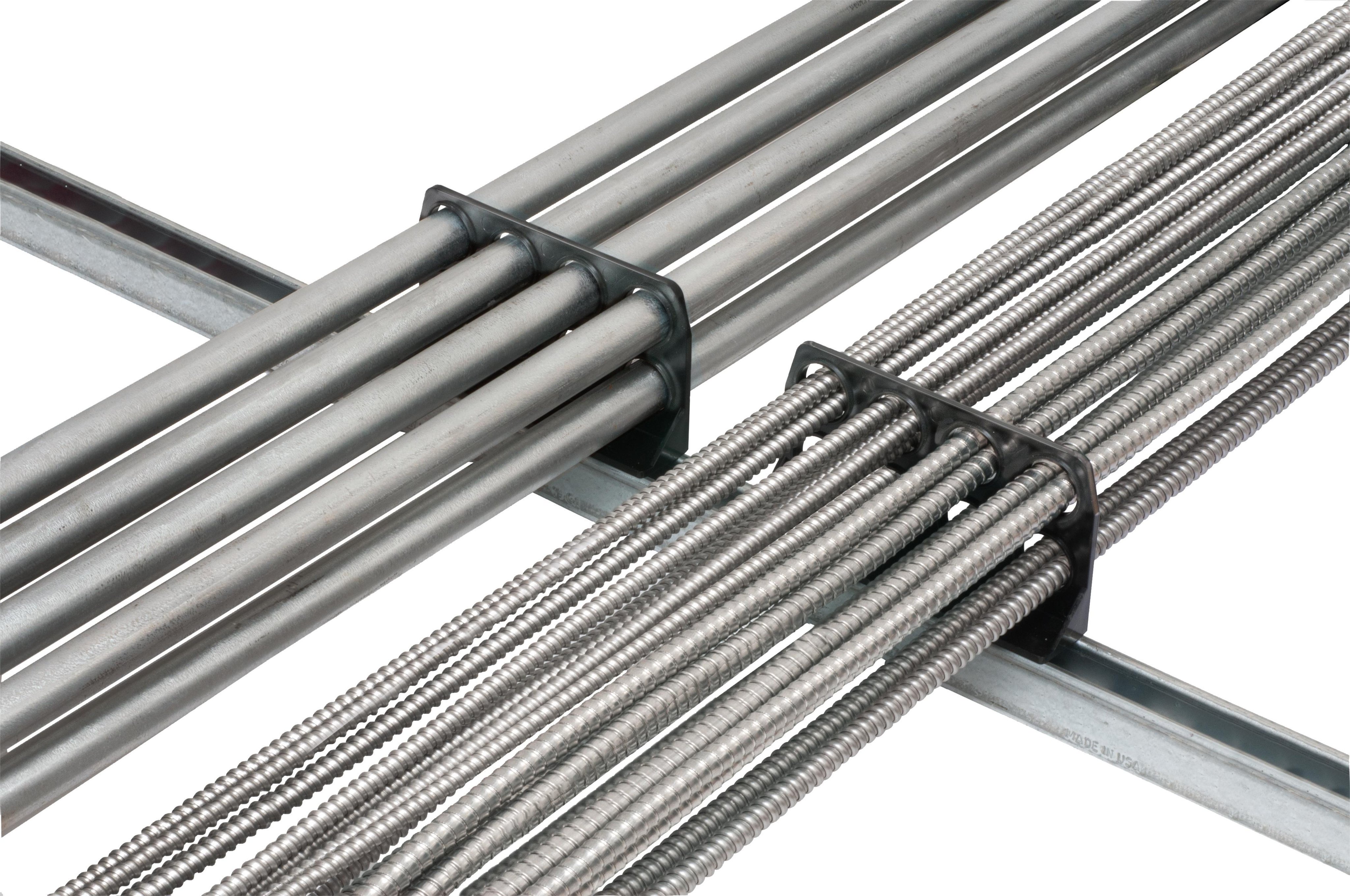 Picture of ARL CA8LX, 8-Hole 1 1/4"  Cable Conduit Support Bracket