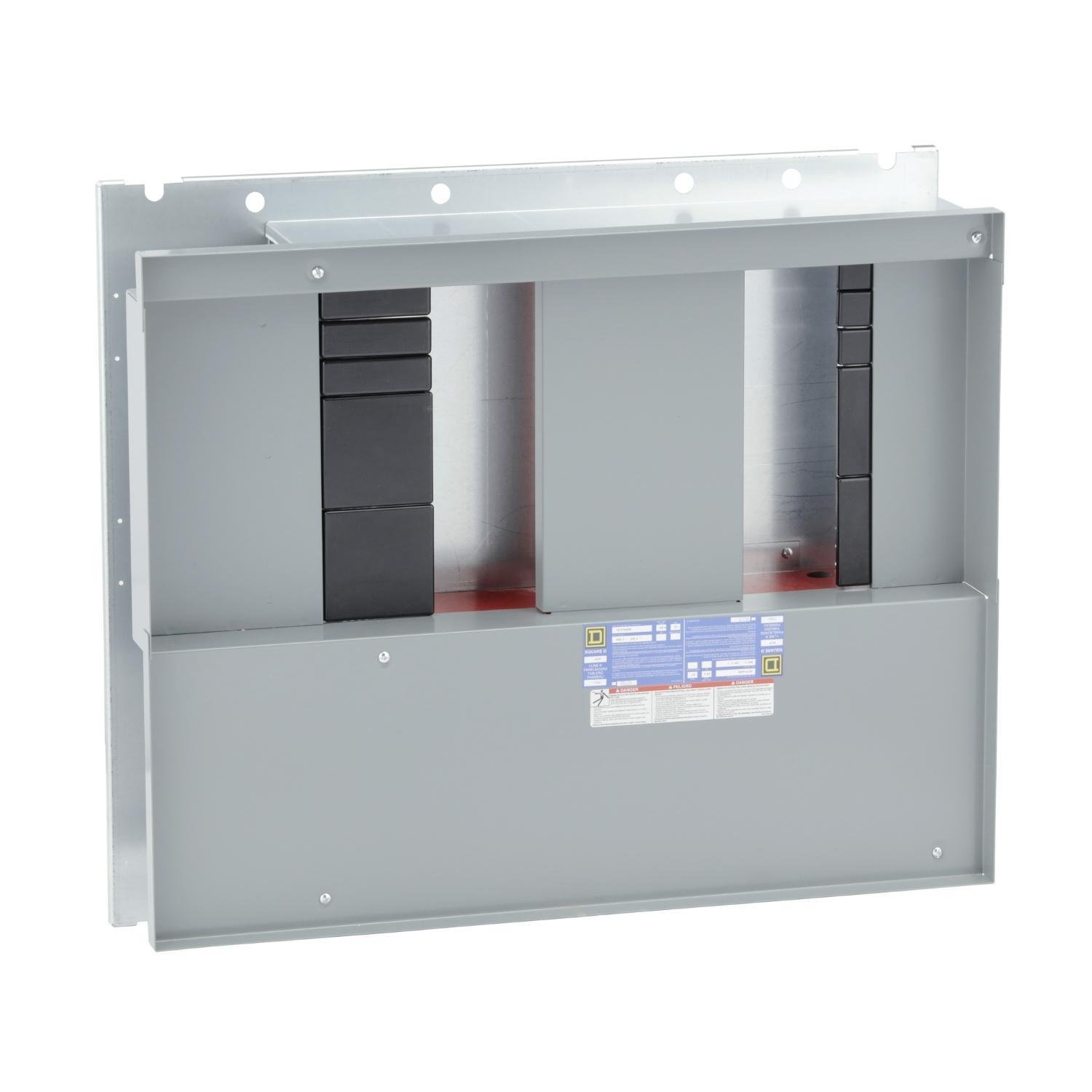 Picture of HCP14506 - Interior, I-Line Panelboard, HCP, 600A, main lugs, 27in CB space, for 42in W x 50in H x 9.5in D box, Al bus