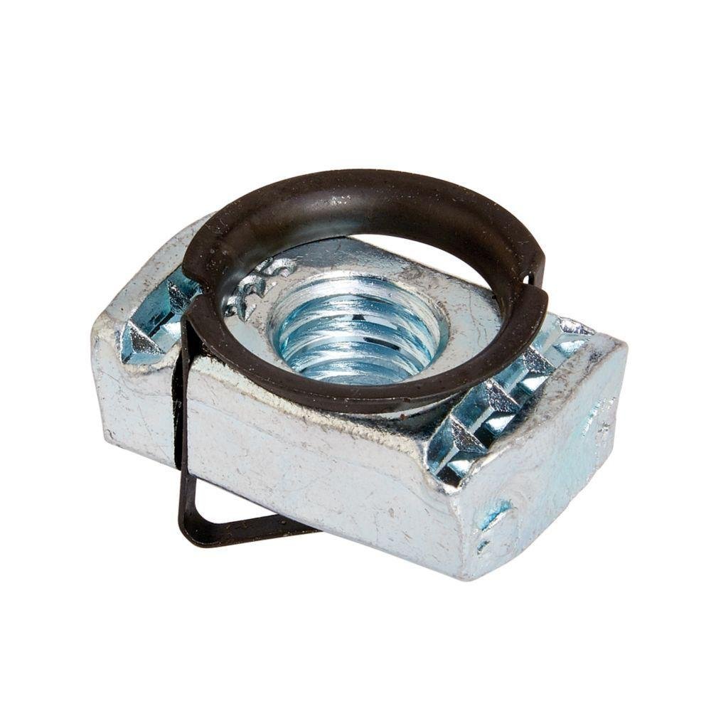 TN228-ZN-38 - Eaton B-Line series strut channel, nuts, all threaded rod, Steel, Channel nuts, Twirl-nut, Electro-plated zinc, 12 gauge, 800 lbs pull out strength, 800 lbs slip strength, 3/8"-16 thread size