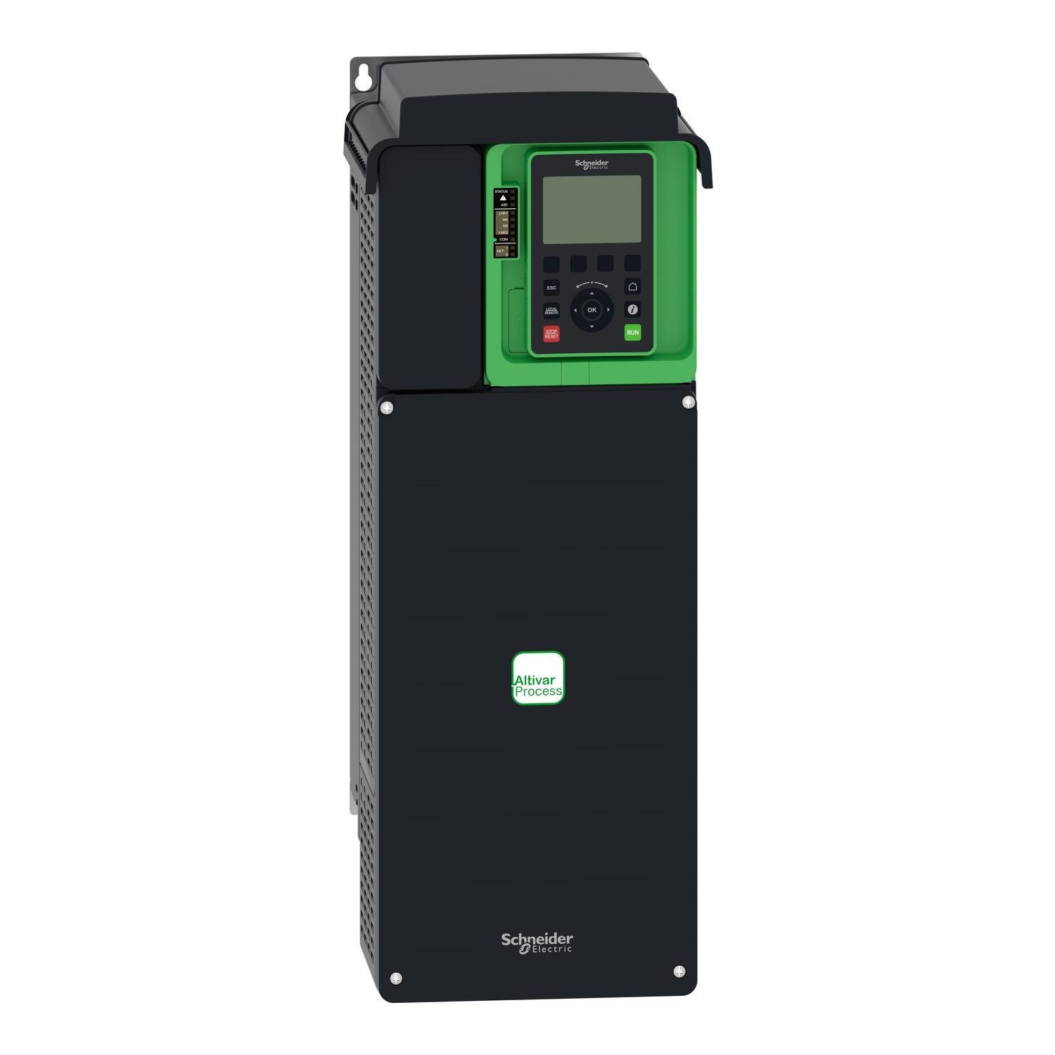ATV930D18N4 - Variable Speed Drive, Altivar Process ATV900, ATV930, 18.5kW, 400 to 480V, with braking unit, IP21
