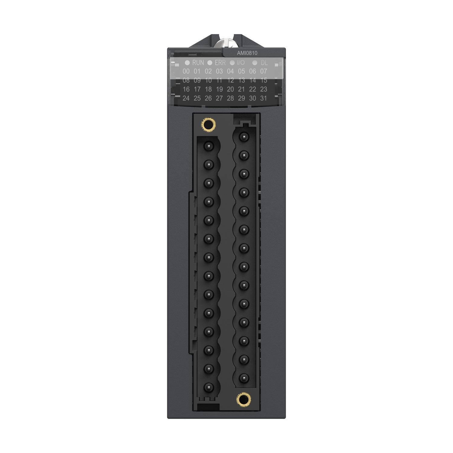 BMXAMI0810 - analog isolated high level input module, Modicon X80, 8 inputs, 0 to 20mA, 4 to 20mA, 10V positive or negative