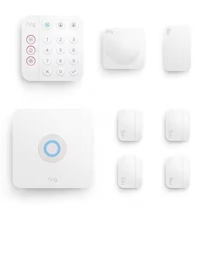 4K18SZ-0EN0 - Ring - Alarm 8-Piece Security Kit - White