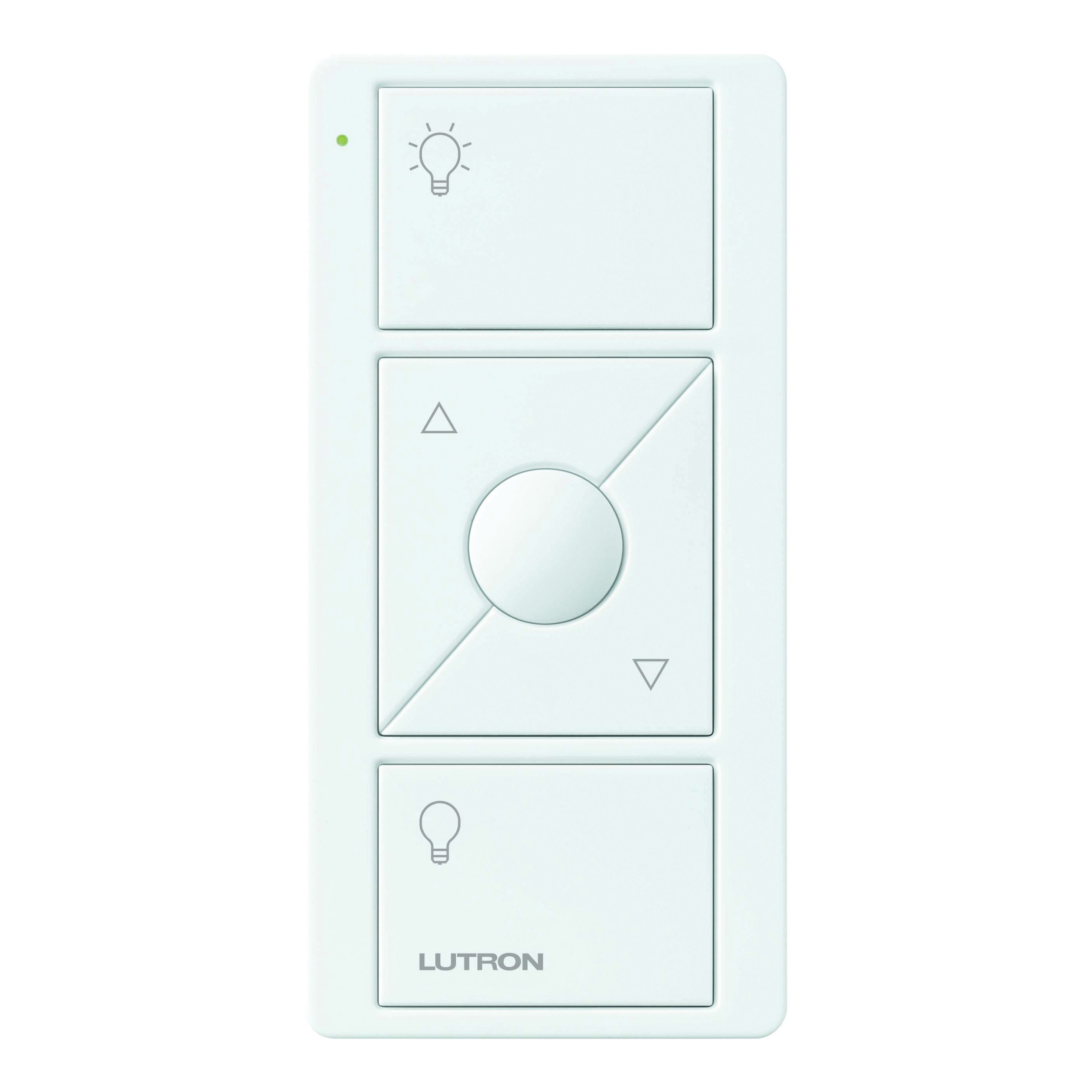 PJ2-3BRL-WH-L01R - 3-Button Pico Remote for Dimmer, White