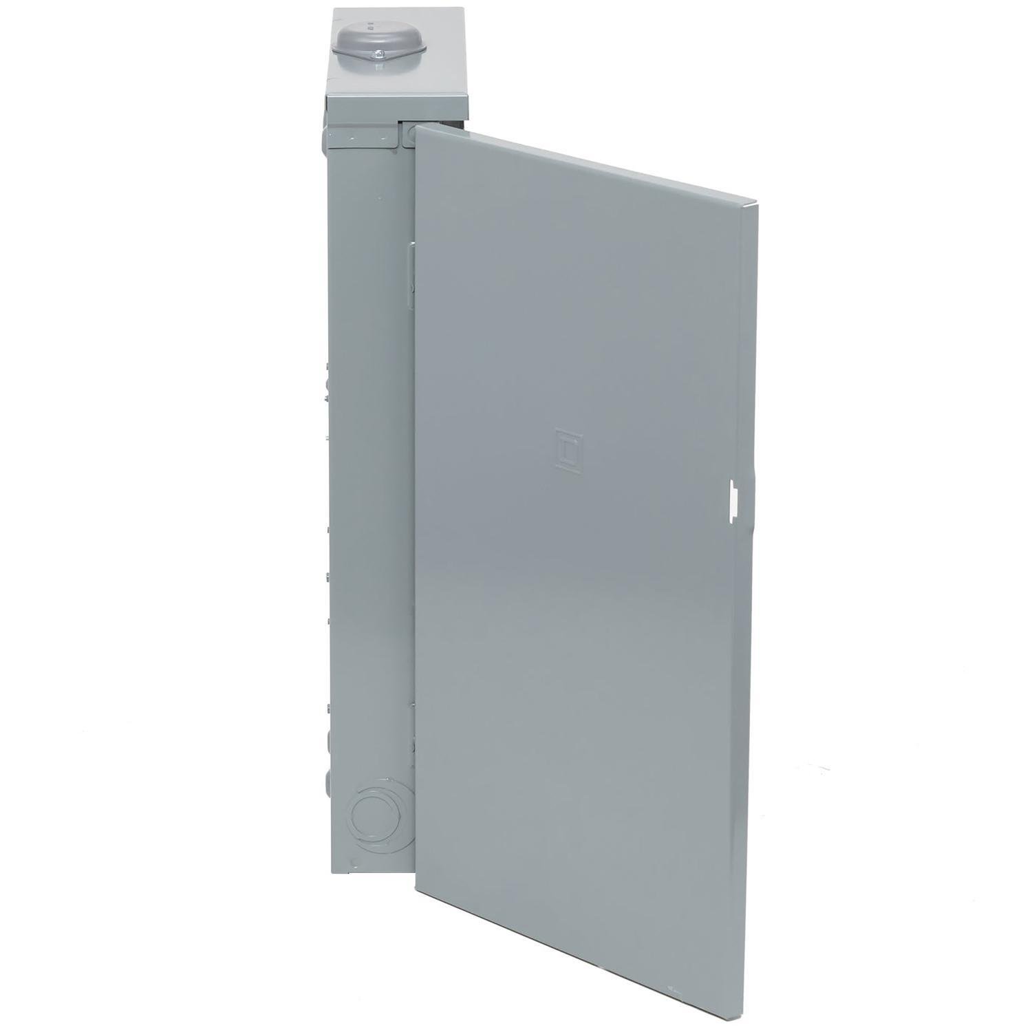 Picture of QO112L200PGRB - Load center, QO, 1 phase, 12 spaces, 24 circuits, 200A convertible main lugs, PoN, NEMA3R, gnd bar