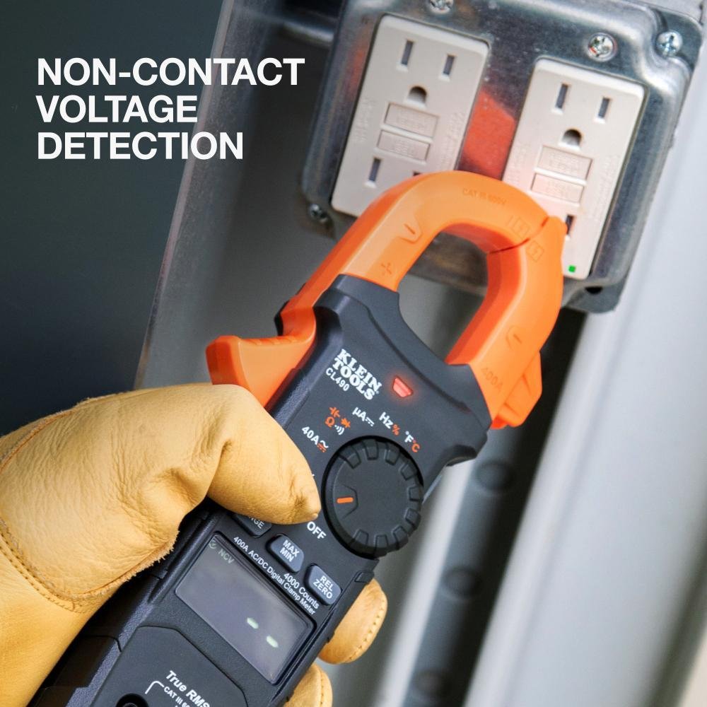 Picture of CL490 - 400A AC/DC Dual-Display Auto-Ranging Digital Clamp Meter