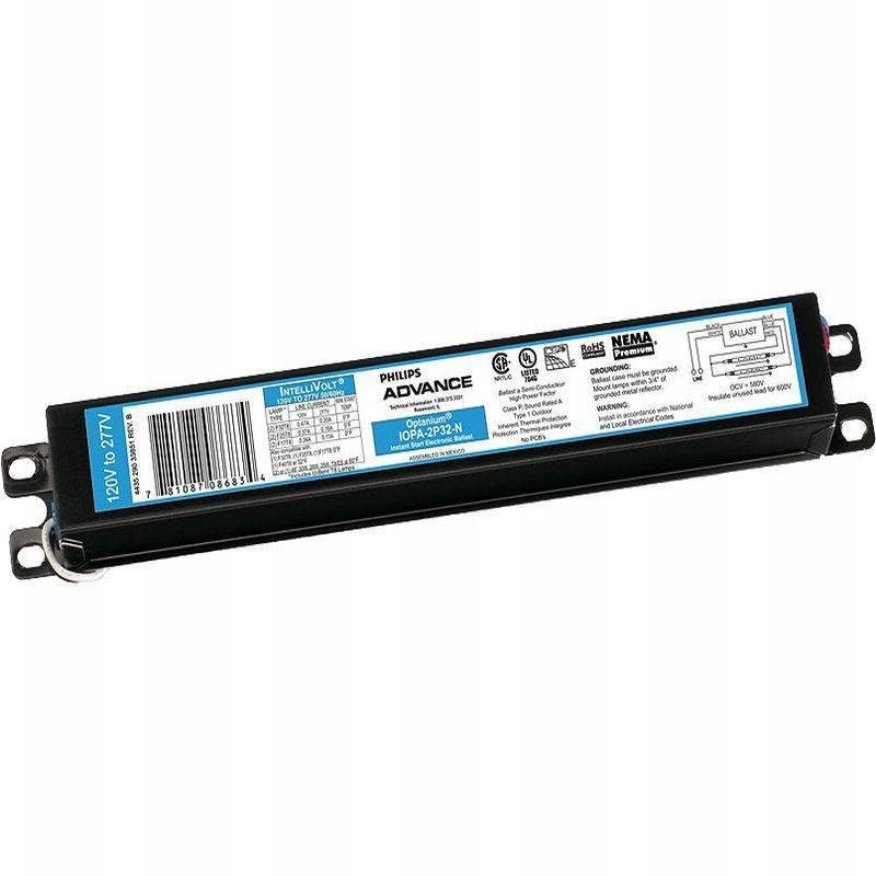 IOPA4P32LWN35M - 4 Lmp F32T8 Low Watt Optanium Electrical Ballast