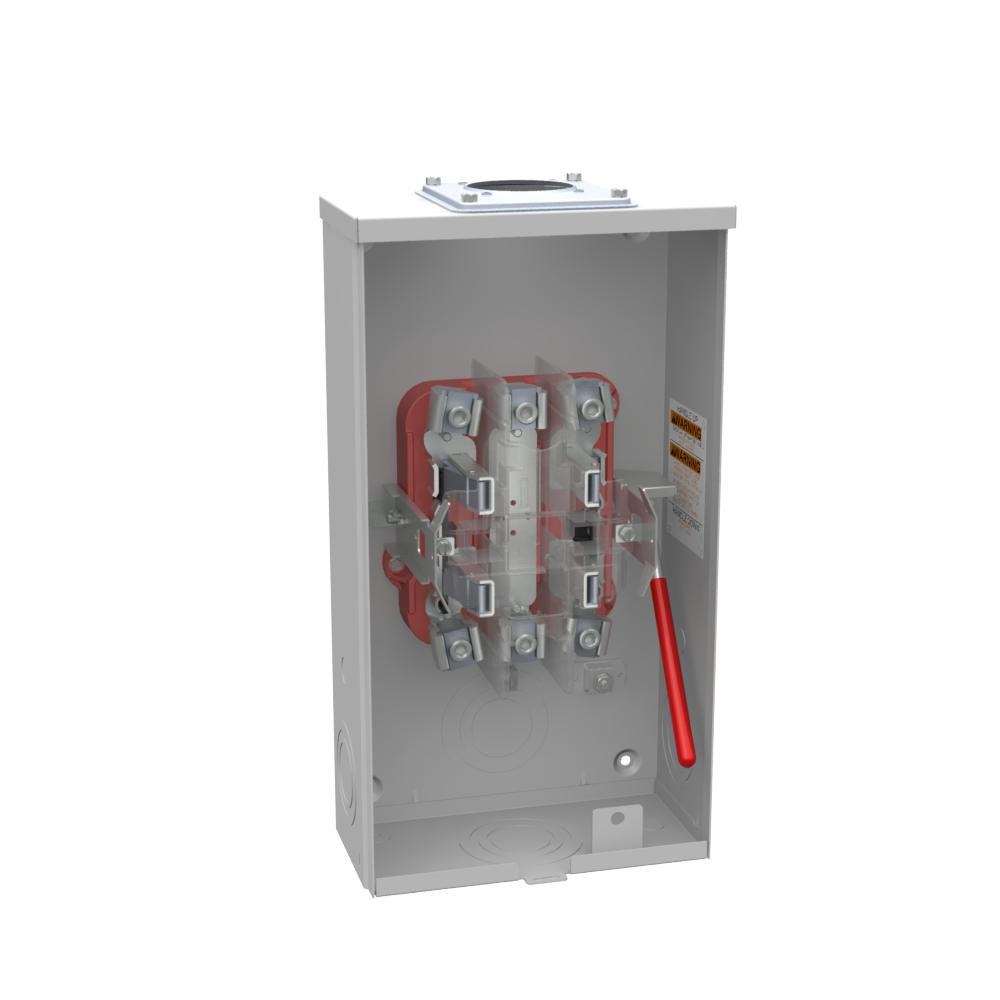 U9800-RRL-QG-BL-NE - 4 Terminal Ringless Large Hub Open Adapt To Small Hub Open Lever Bypass 9-16 In Barrel Lock With Bracket Provision New England