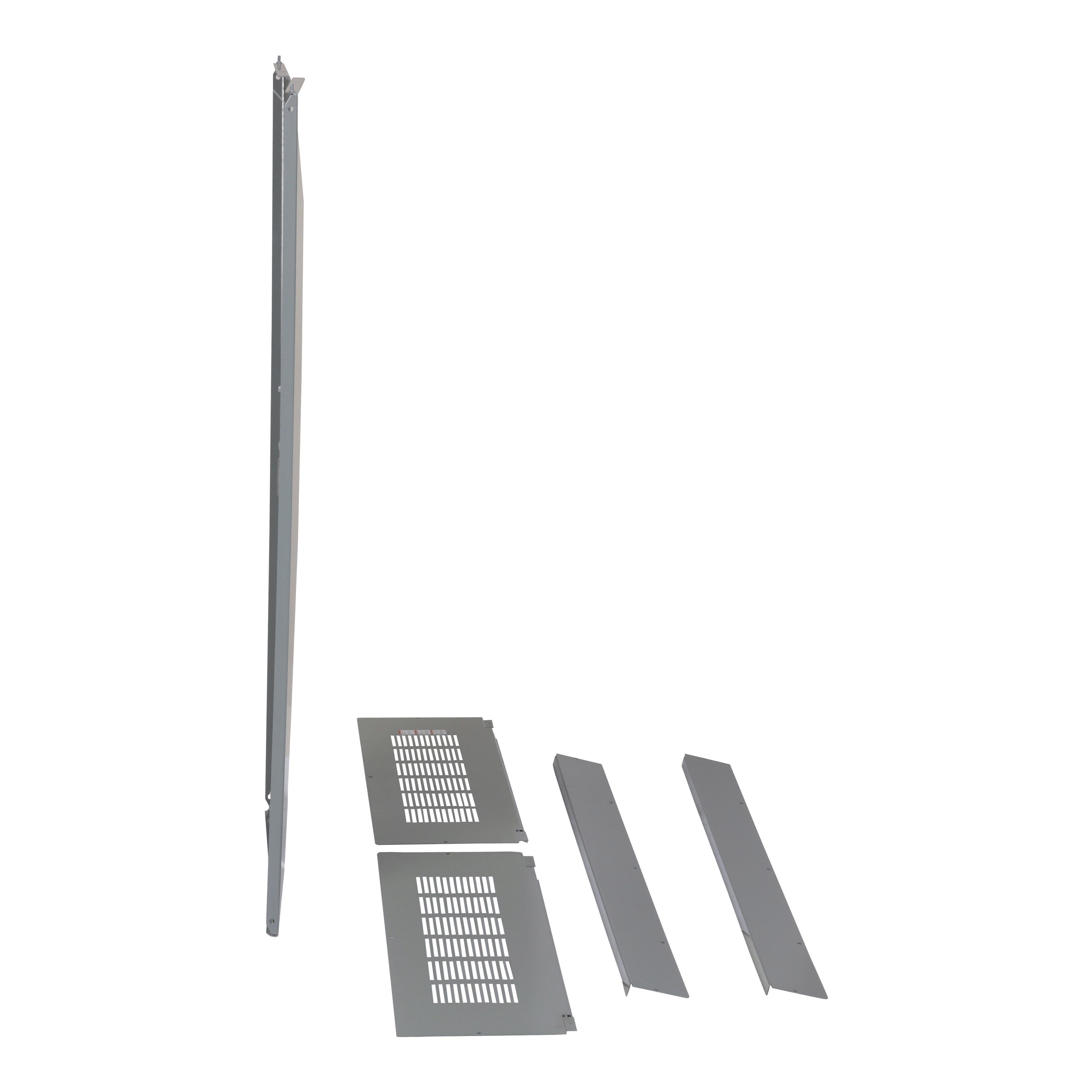 Picture of HCW86TSD - Trim front, I-Line Panelboard, HCP, surface mount, 4 pcs, w/door, 42in W x 86in H