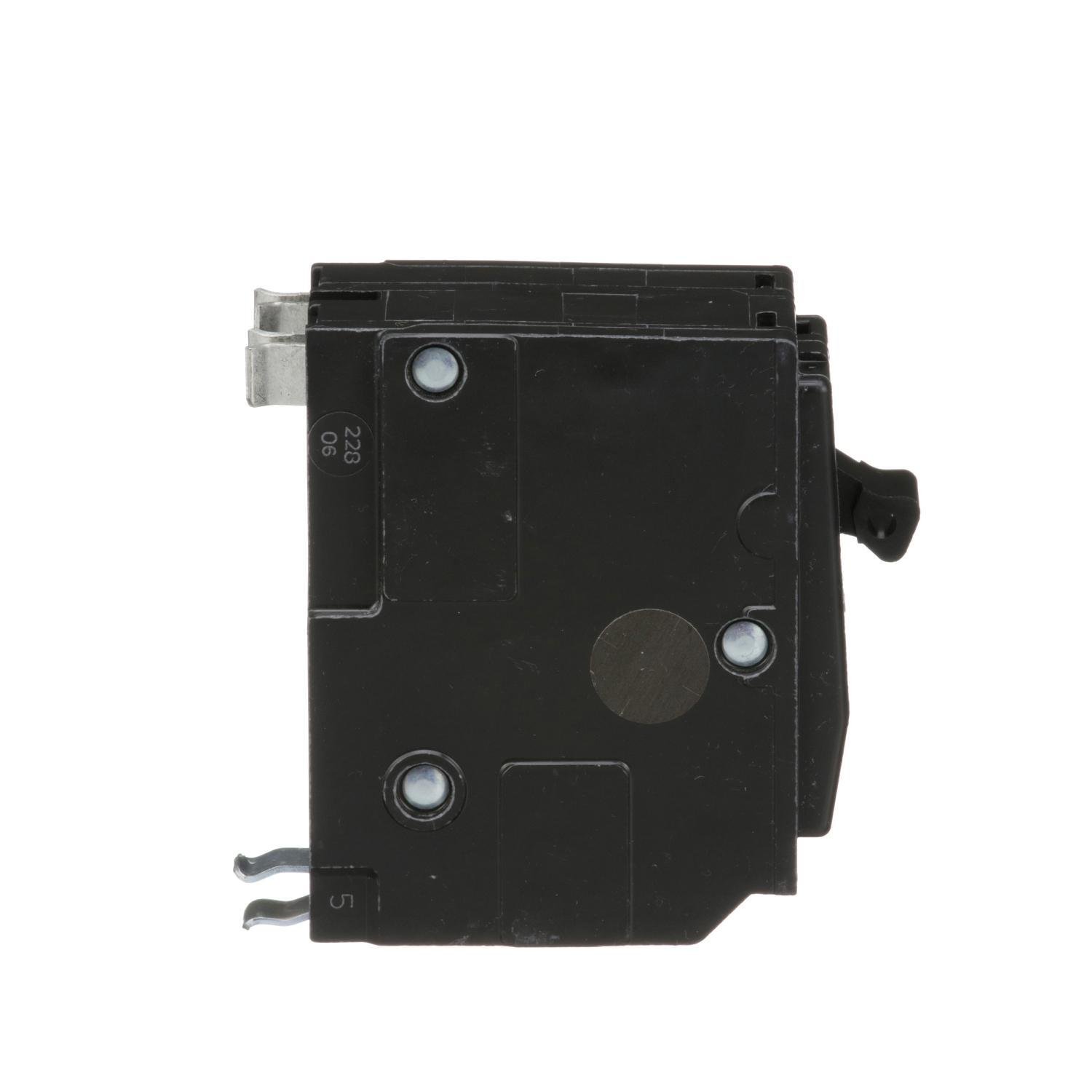 QO215 - Mini circuit breaker, QO, 15A, 2 pole, 120/240VAC, 10kA, plug in