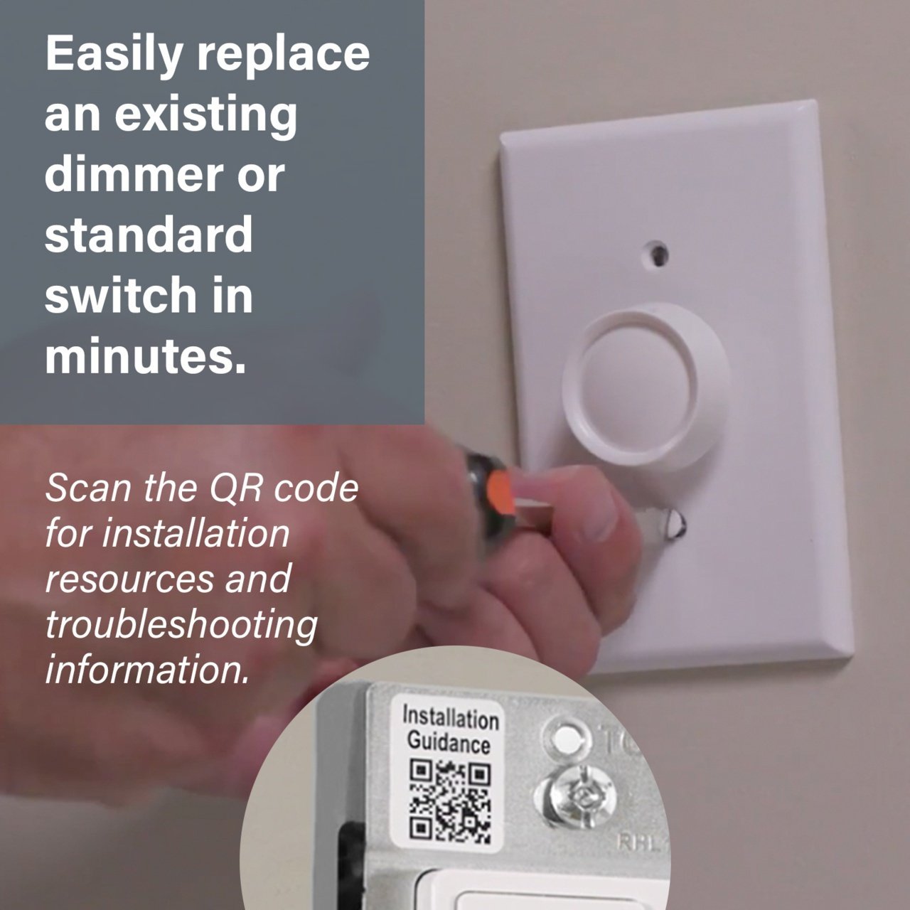 Picture of RHL153PI - radiant® LED Advanced 150W Single Pole 3-Way Dimmer, Ivory