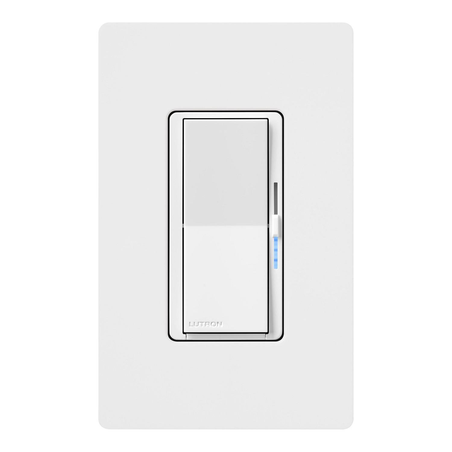 Picture of DVCLN-153P-WH - Diva LED+ Dimmer with Night Mode - Perfect for Bathrooms