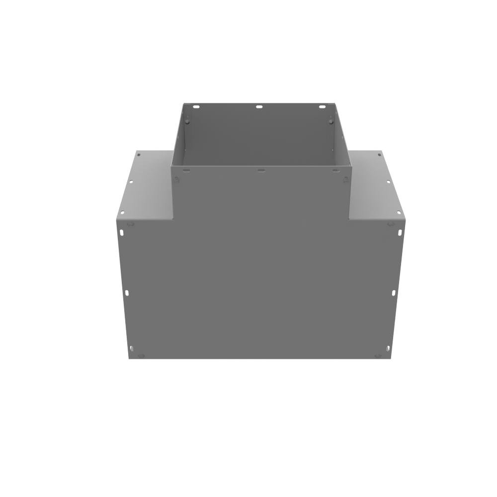 Picture of 1212GT - Wireway Tee Type 1 12x12 Screw Cover ANSI 61 Gray Steel