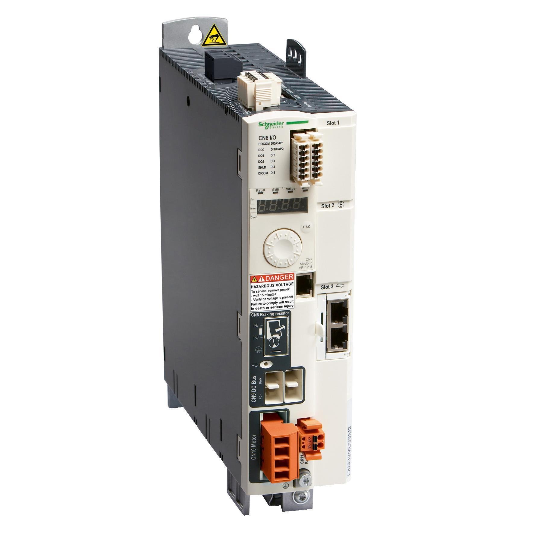 LXM32MD30N4 - motion servo drive, Lexium 32, 30A, three phase, supply voltage 208 to 480V, 3kW