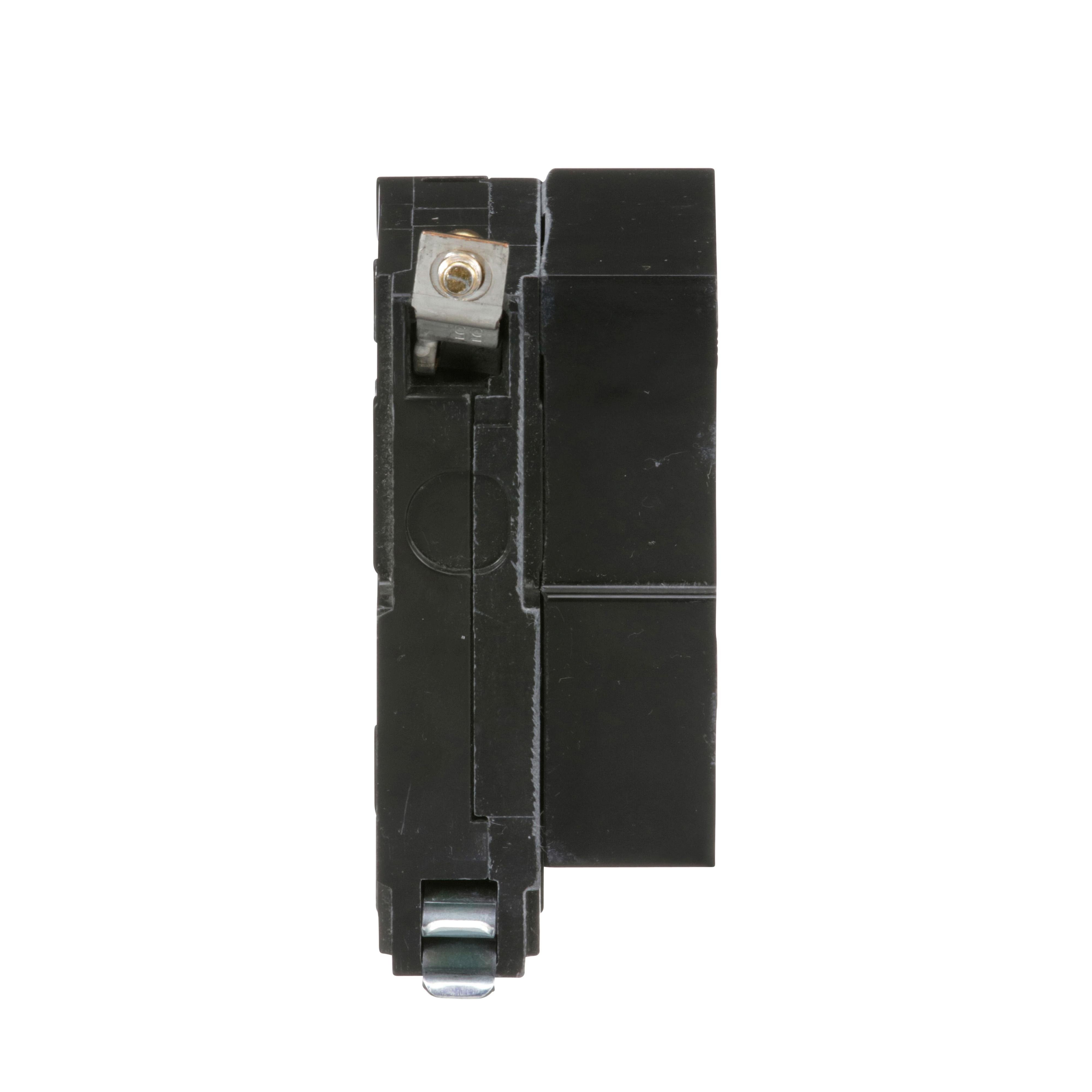 Picture of QOB120VH1021 - Mini circuit breaker, QO, 20A, 1 pole, 120/240VAC, 22kA, bolt on, AC shunt