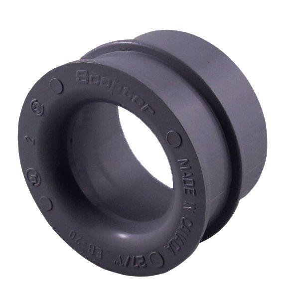 077323 - EB20 1" PVC MLD END BELL SOCKET MLD SCEPTER