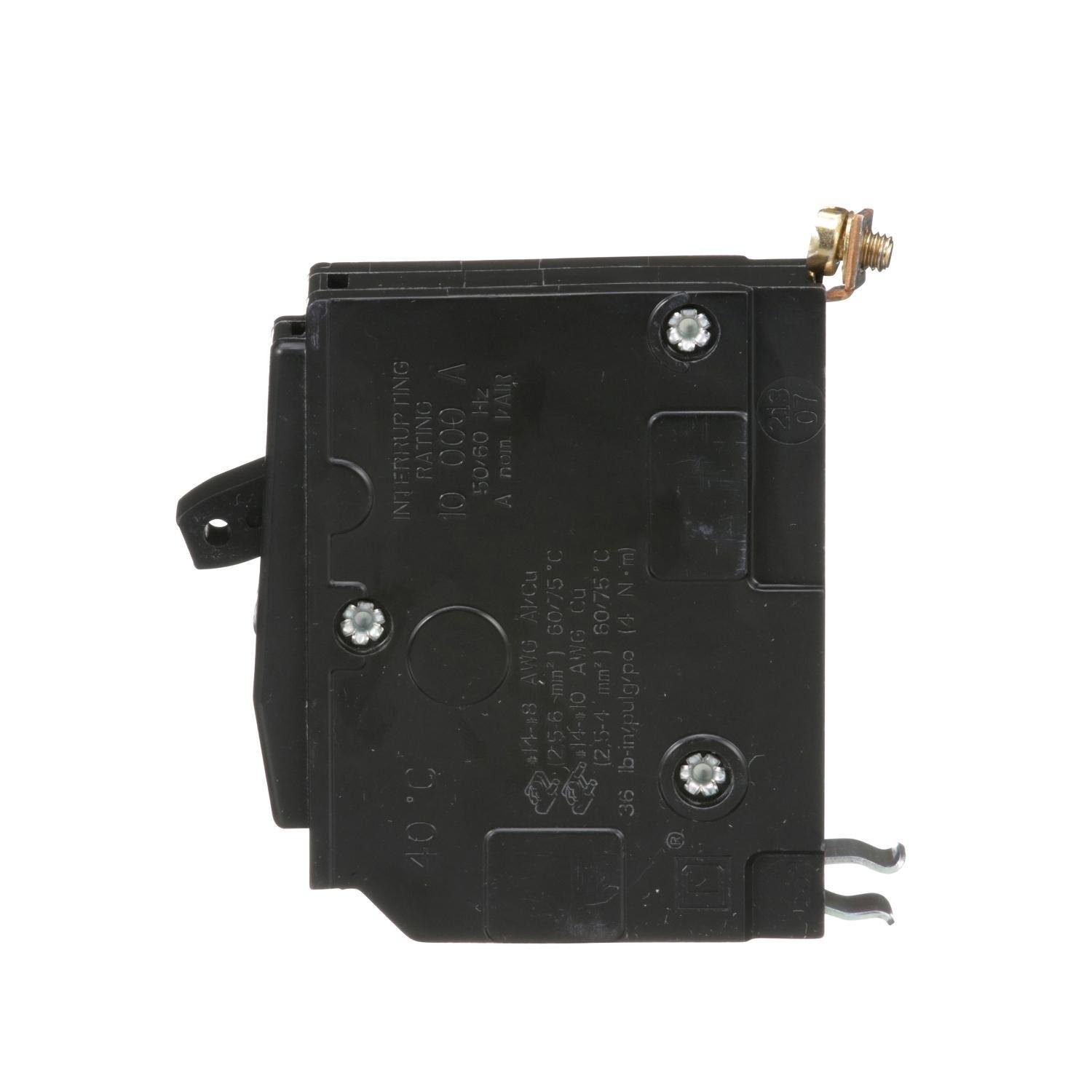 Picture of QOB130 - Mini circuit breaker, QO, 30A, 1 pole, 120/240VAC, 10kA, bolt on