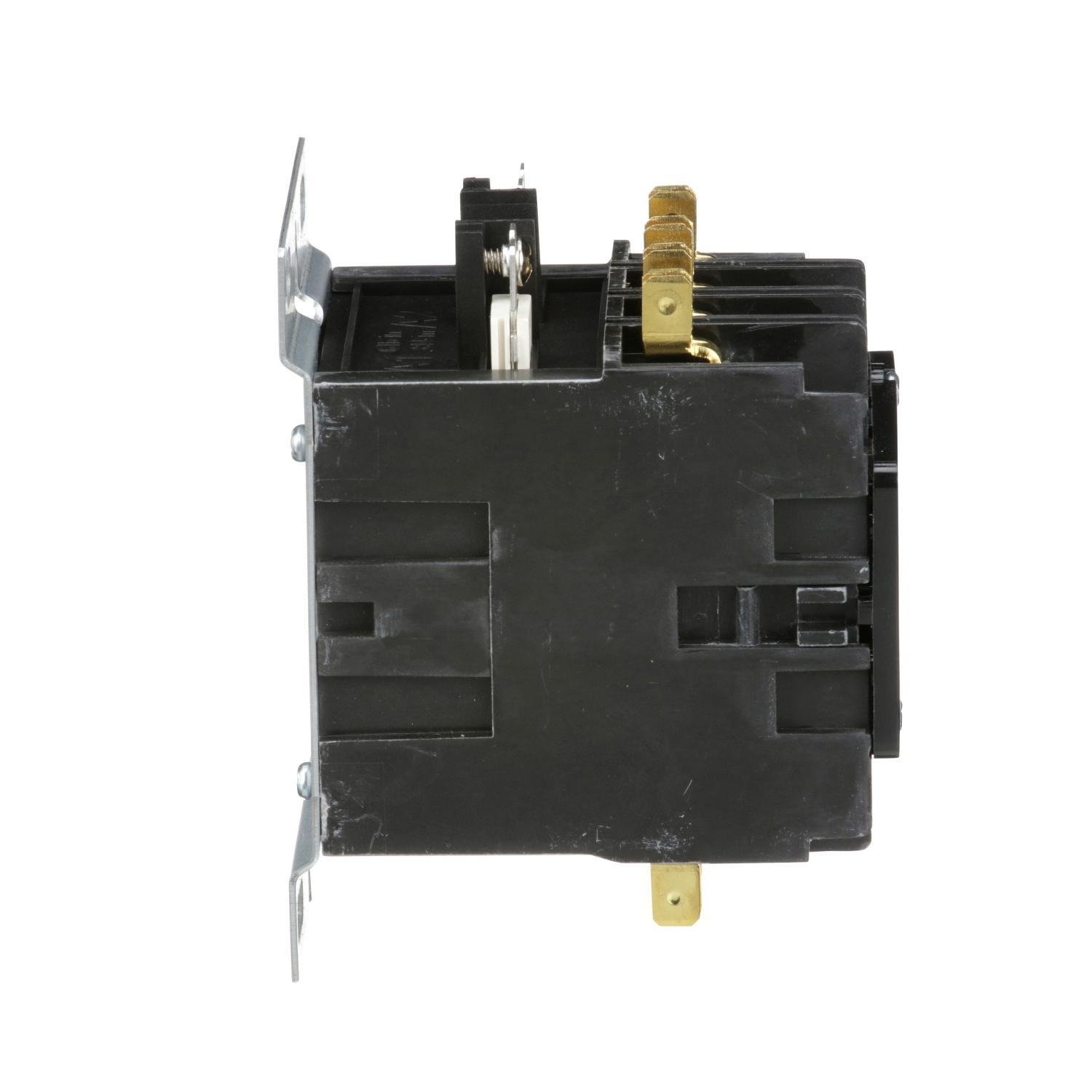 Picture of 8910DPA34V02 - Contactor, Definite Purpose, 30A, 4 pole, 20HP at 575VAC, 3 phase, 110/120VAC 50/60Hz coil, open