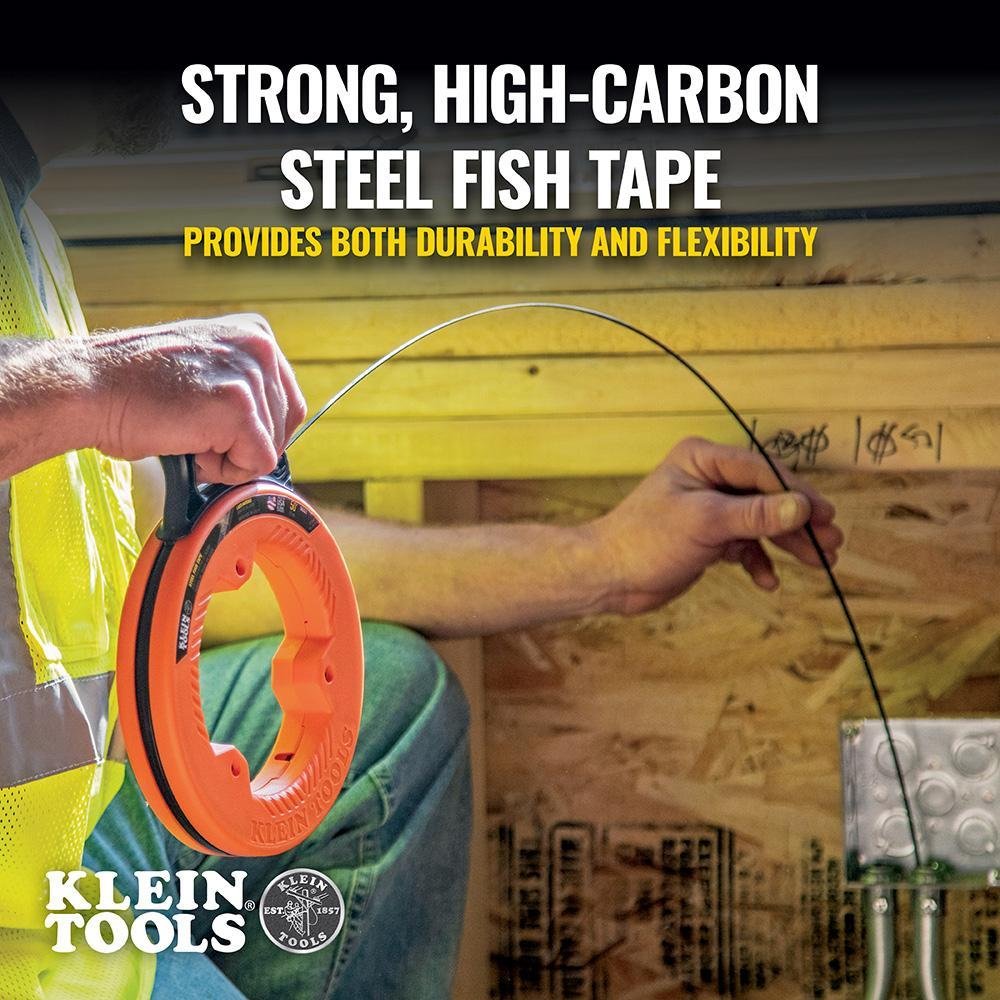Picture of 56331 - Steel Fish Tape, 1/8-Inch x 50-Foot
