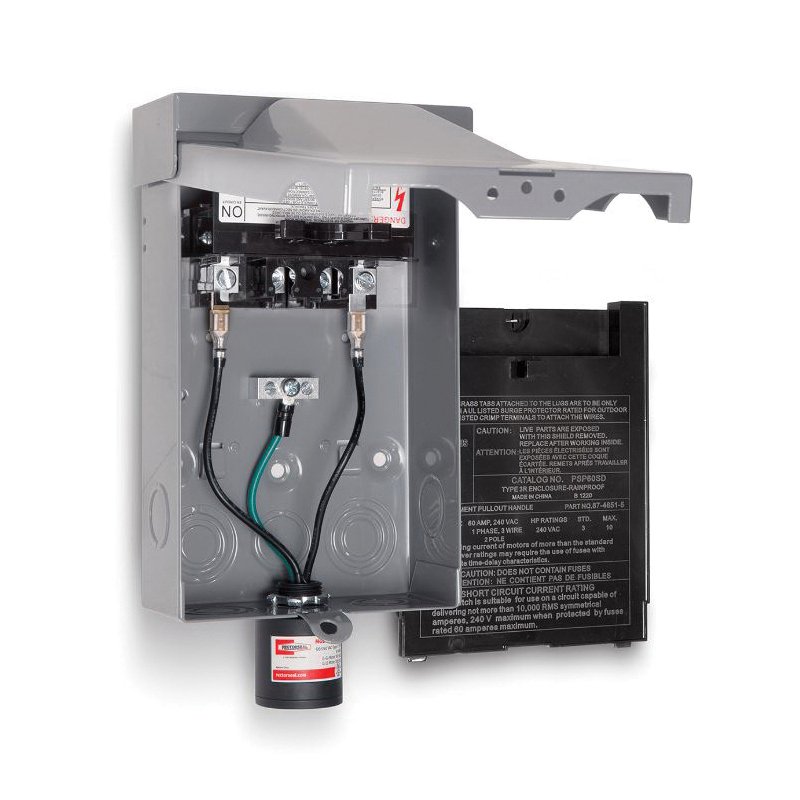 96419 - RSH-50 with 60A Non-Fused Disconnect Box