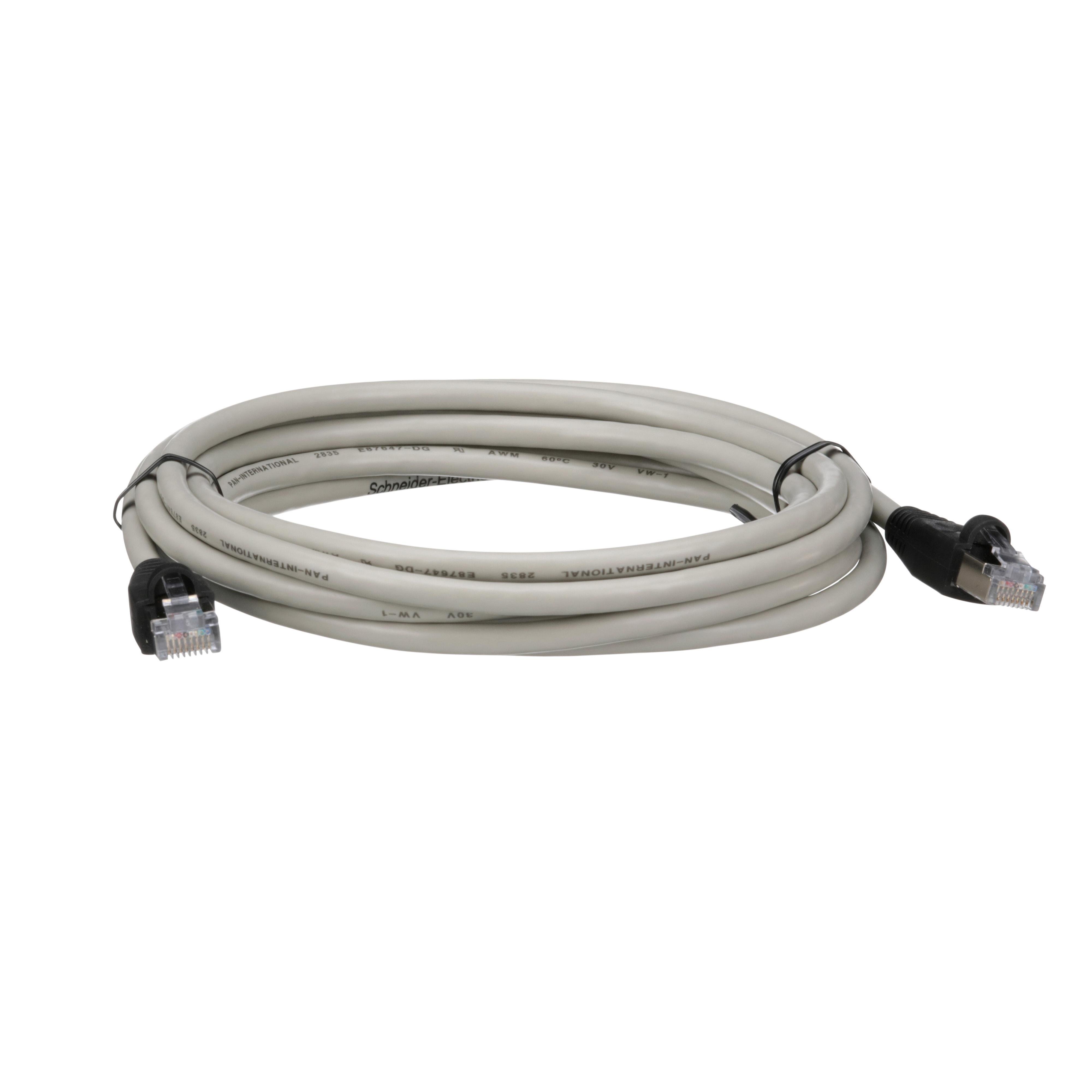 VW3A1104R30 - remote cable, Altivar, for graphic display terminal, 3 meters