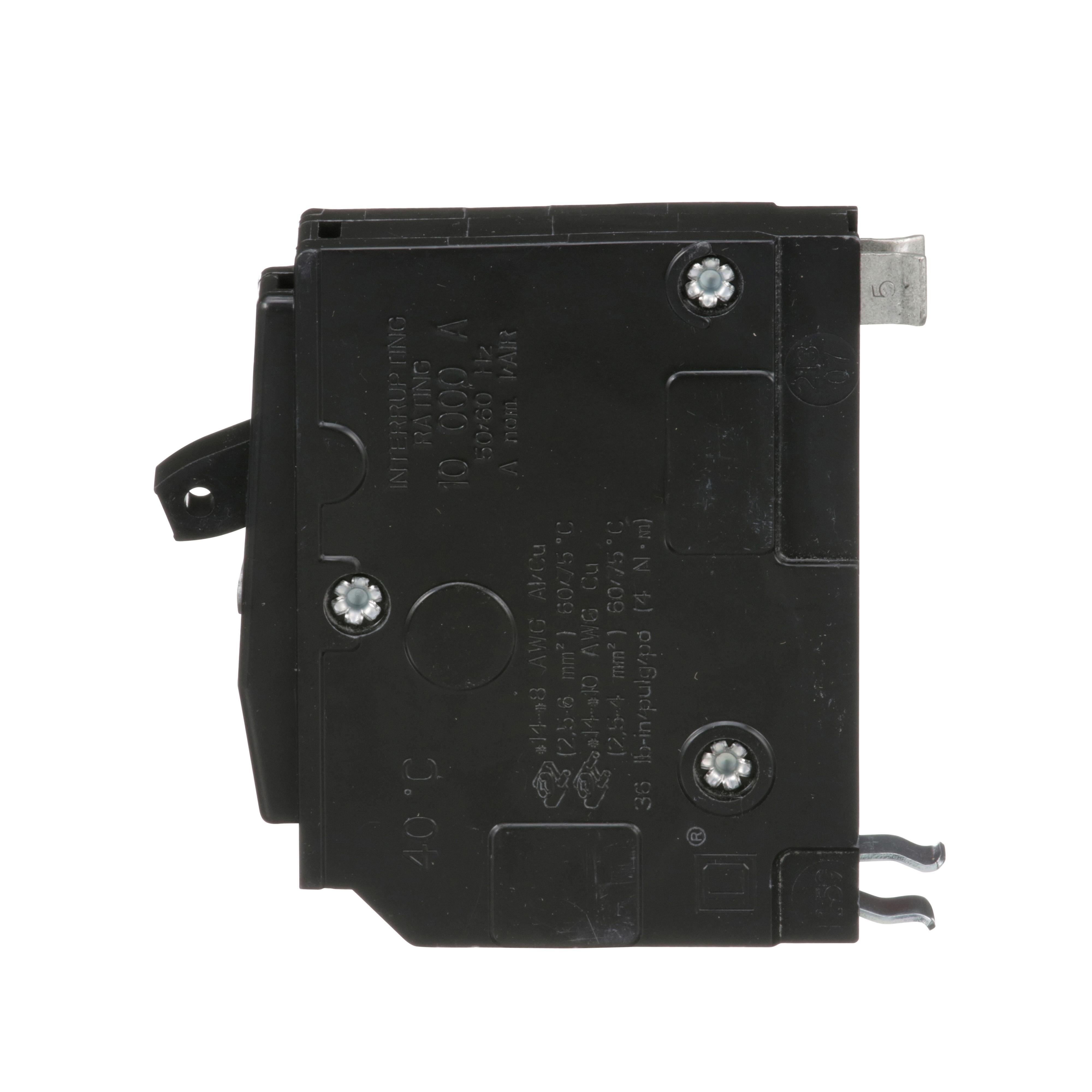 Picture of QO130 - Mini circuit breaker, QO, 30A, 1 pole, 120/240VAC, 10kA, plug in
